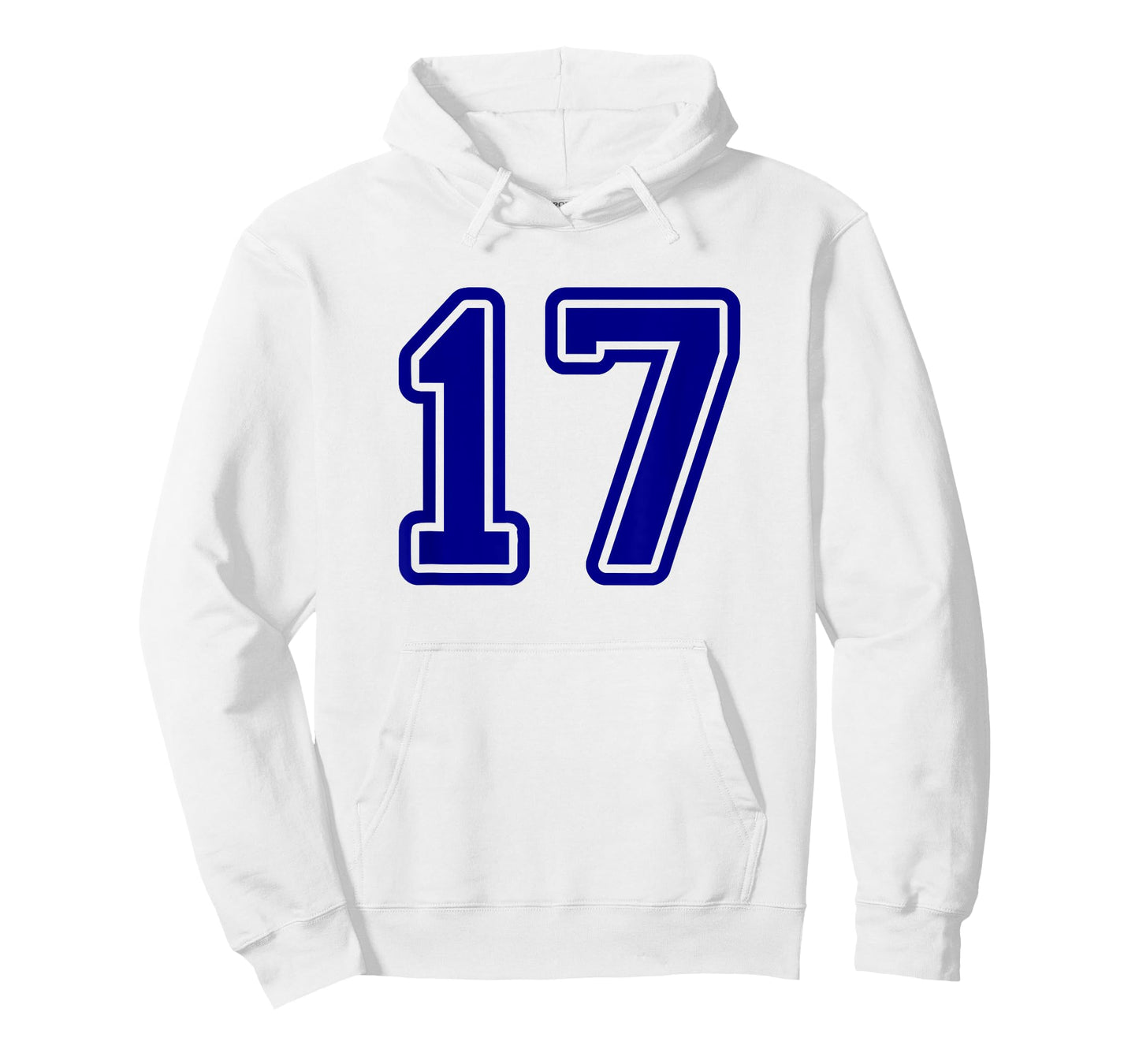 Number #17 Blue Varsity Favorite Number 17 T-Shirt