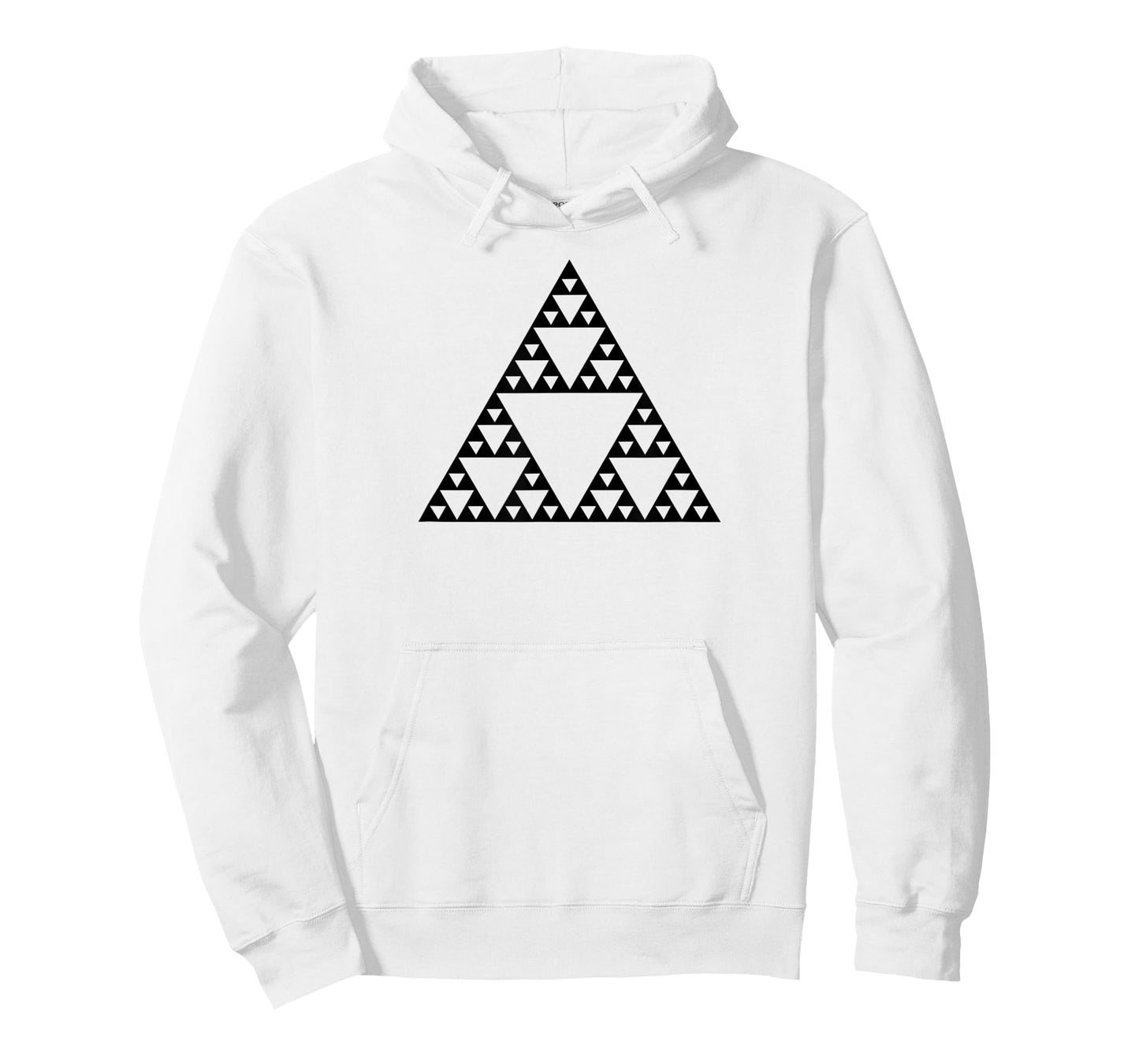 Math Sierpinski Triangle Fractal Geometry Science Infinity T-Shirt