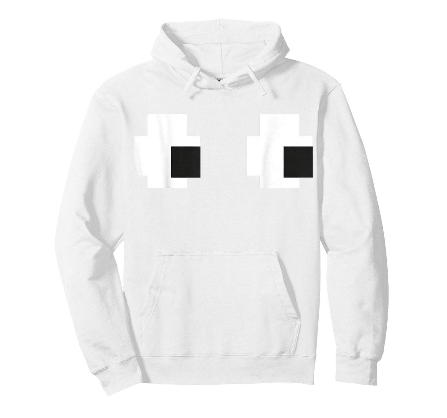 Retro Arcade Game Ghost Eyes Halloween Group Costume T-Shirt