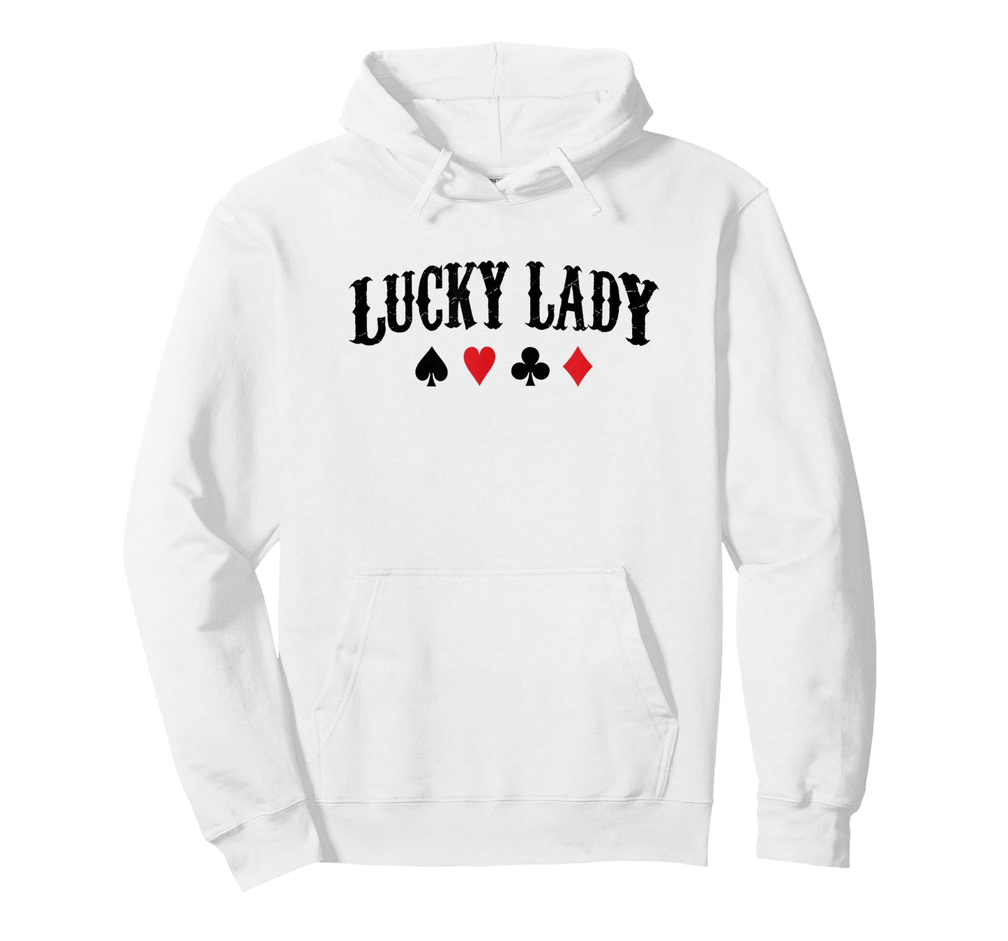 Lucky Lady Retro Poker Player Gift T-Shirt