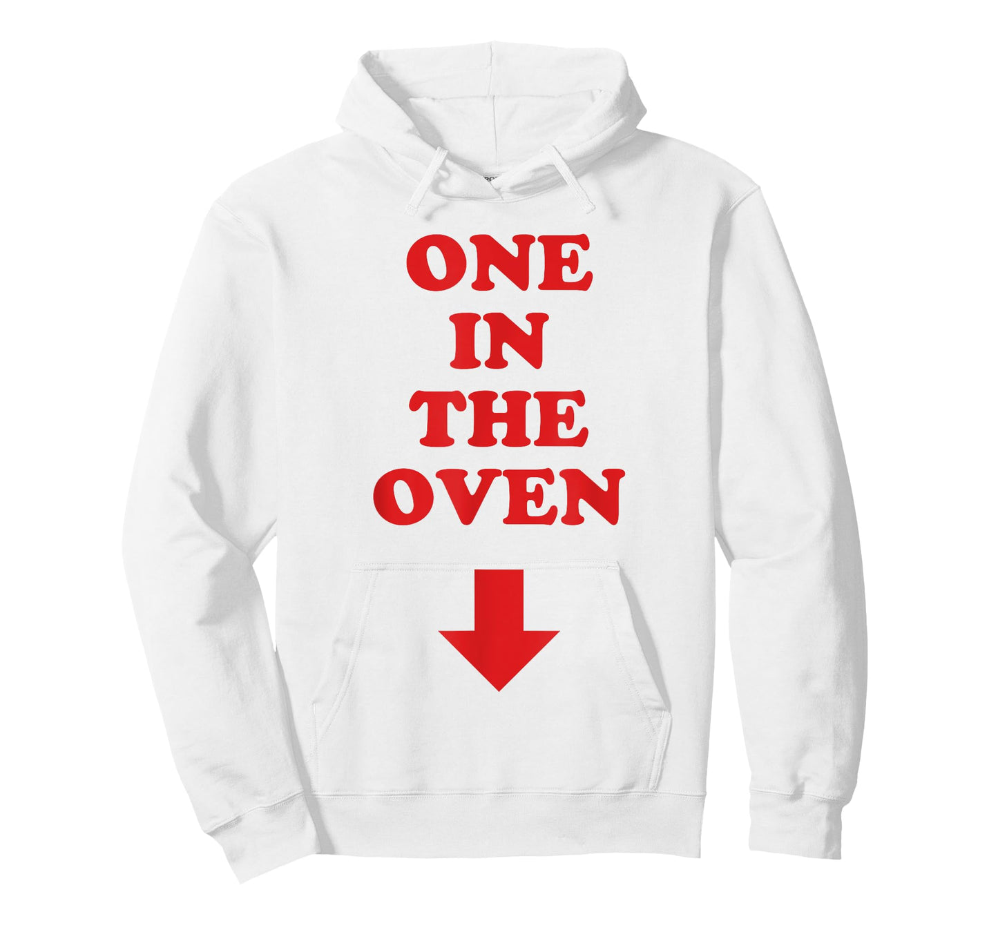 One In The Oven Red Arrow Comedy Pregnancy Costume T-Shirt