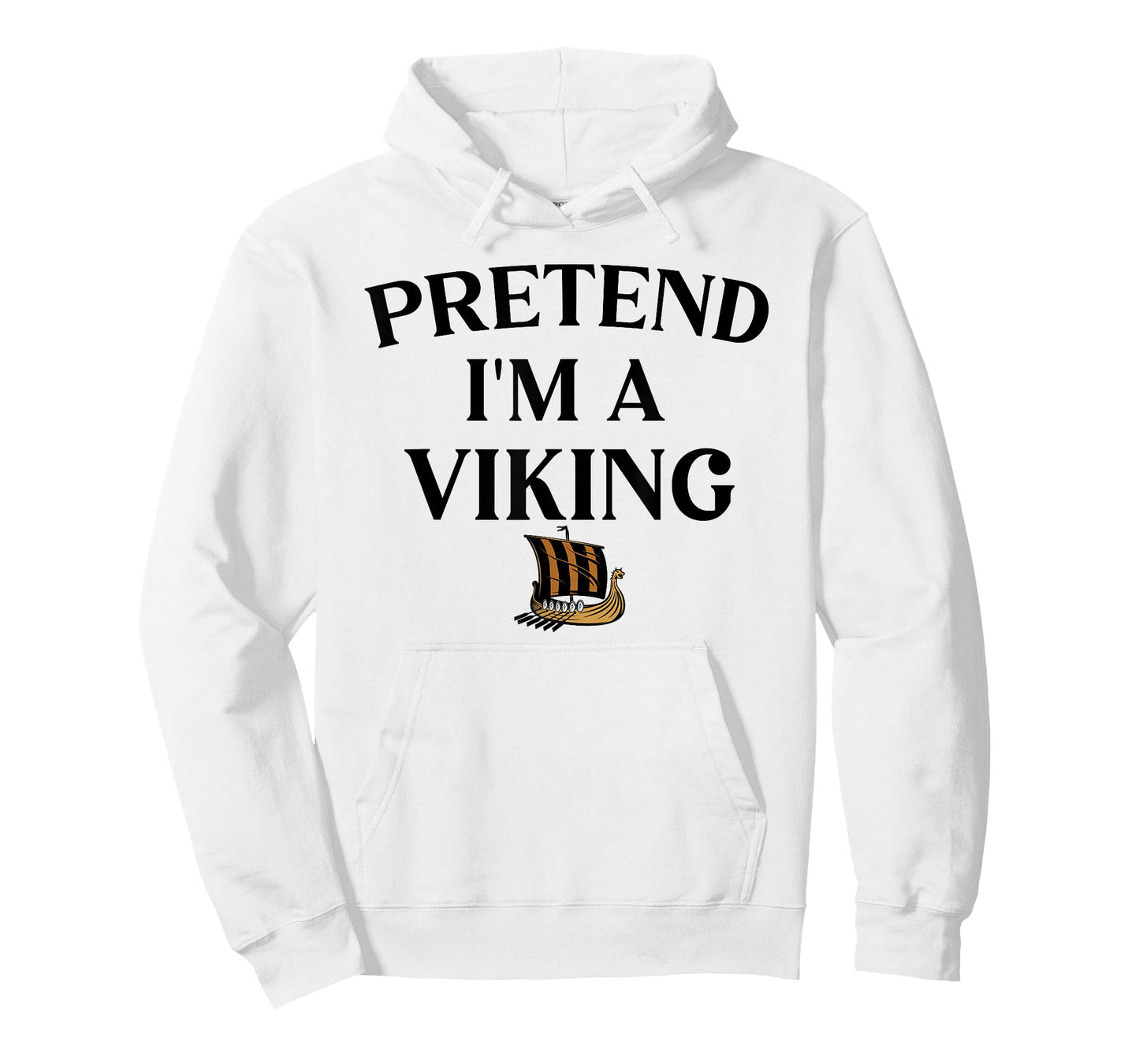 Pretend I'm A Viking Funny Pretend Halloween Party T-Shirt