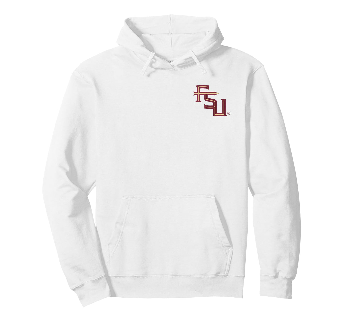 Florida State Seminoles Front/Back FSU White T-Shirt