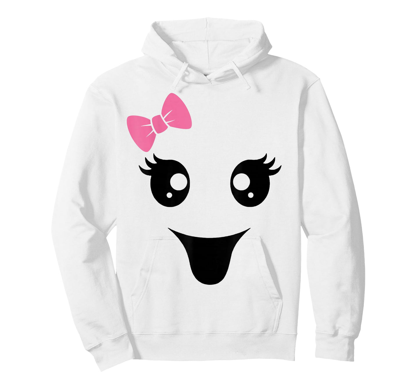Cute Ghost Face, Boy Girl Funny T-Shirt