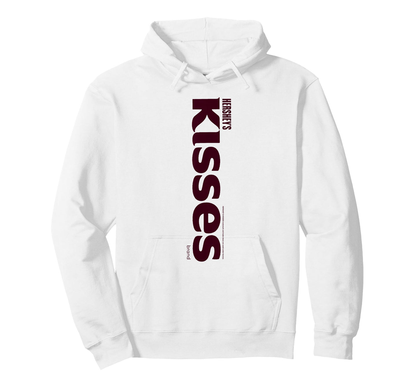 Hershey's Kisses Centered Text Logo Design T-Shirt