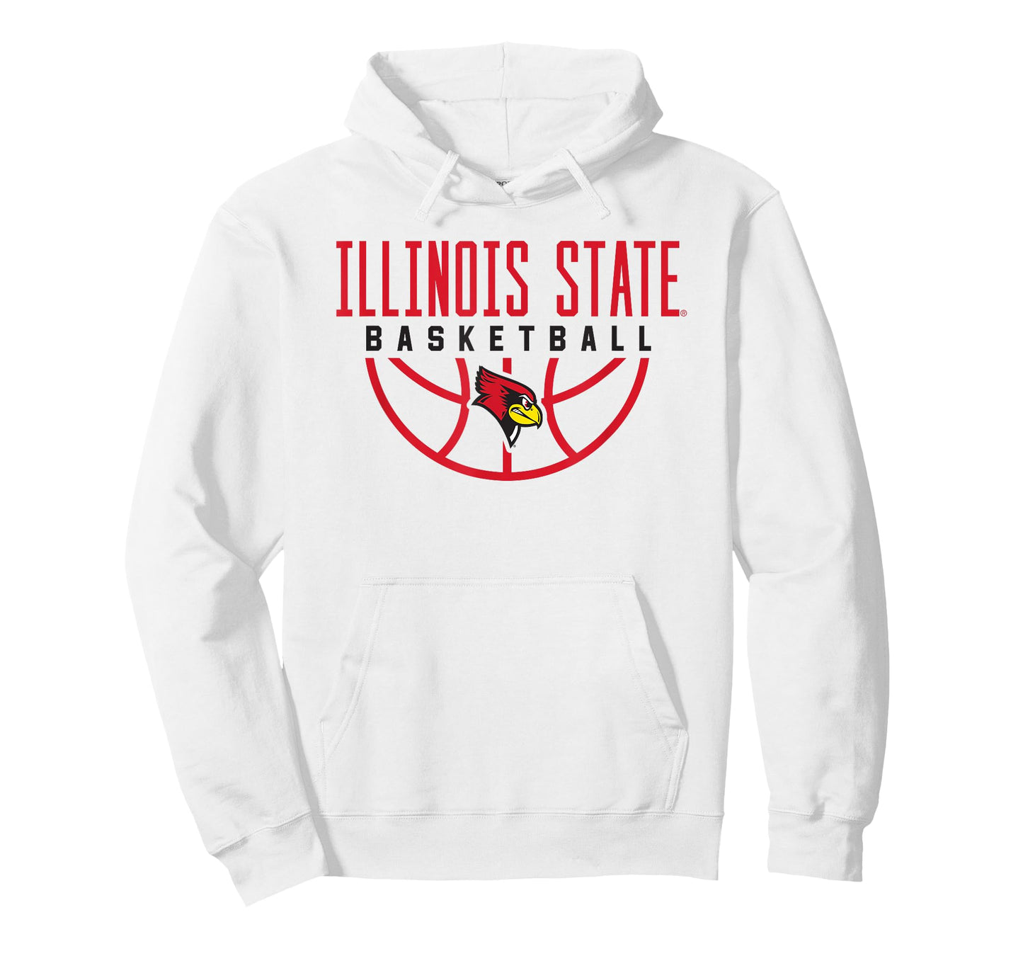 Illinois State University Redbirds Basketball Arch T-Shirt