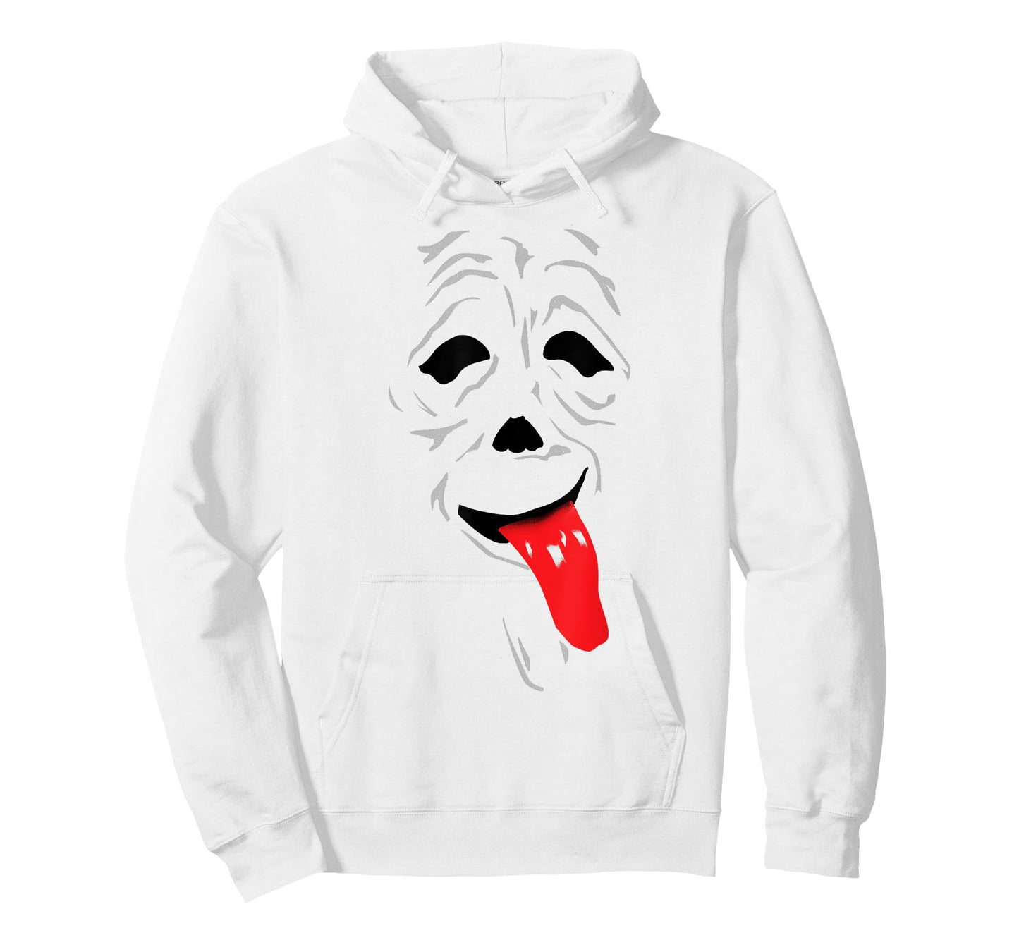 Funny & Scary Ghost - wassup face stoner horror movie comedy T-Shirt