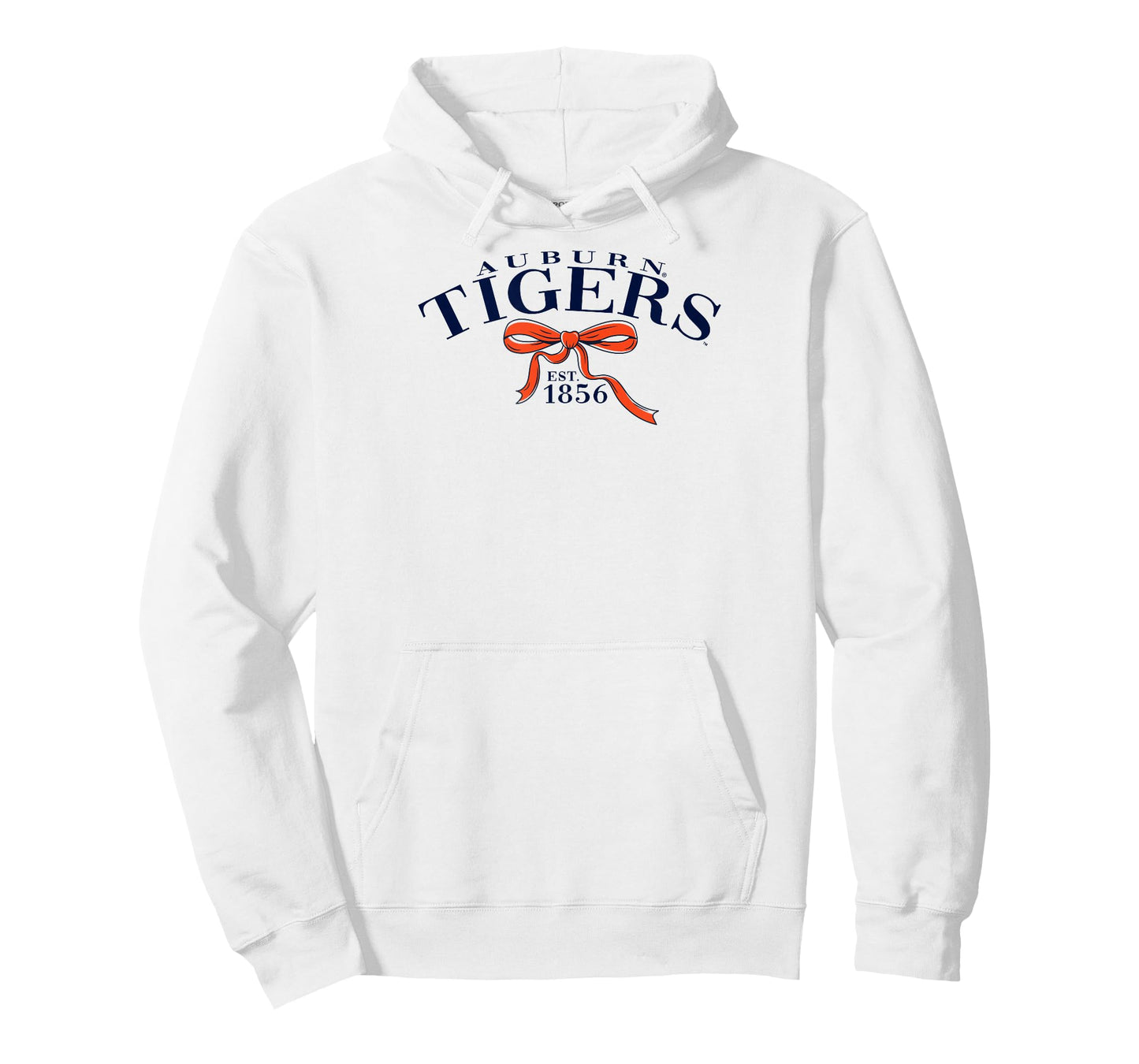 Auburn Tigers Bow Arch White Officially Licensed T-Shirt