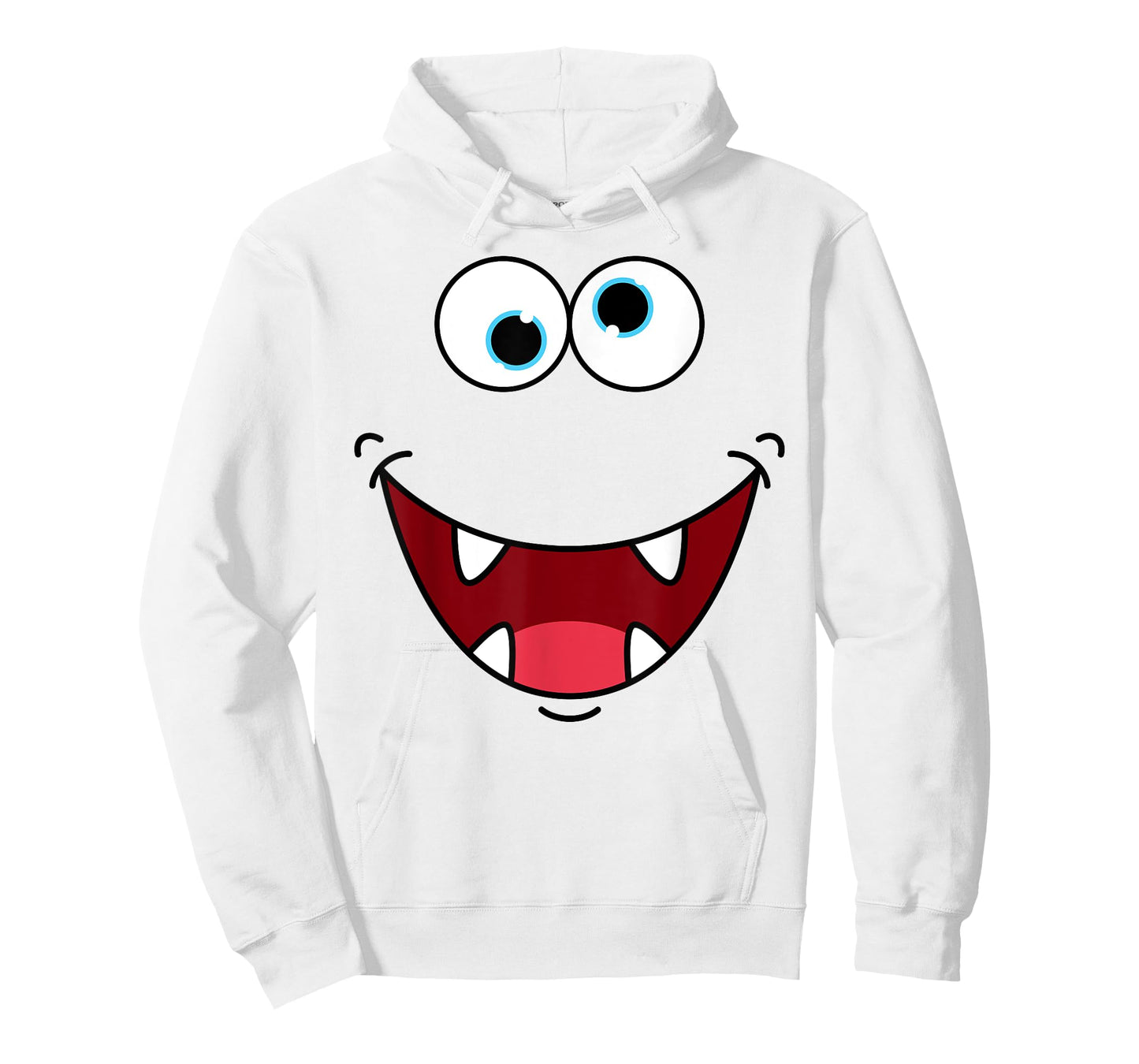 Funny Silly Monster Face Easy Birthday Halloween Costume T-Shirt
