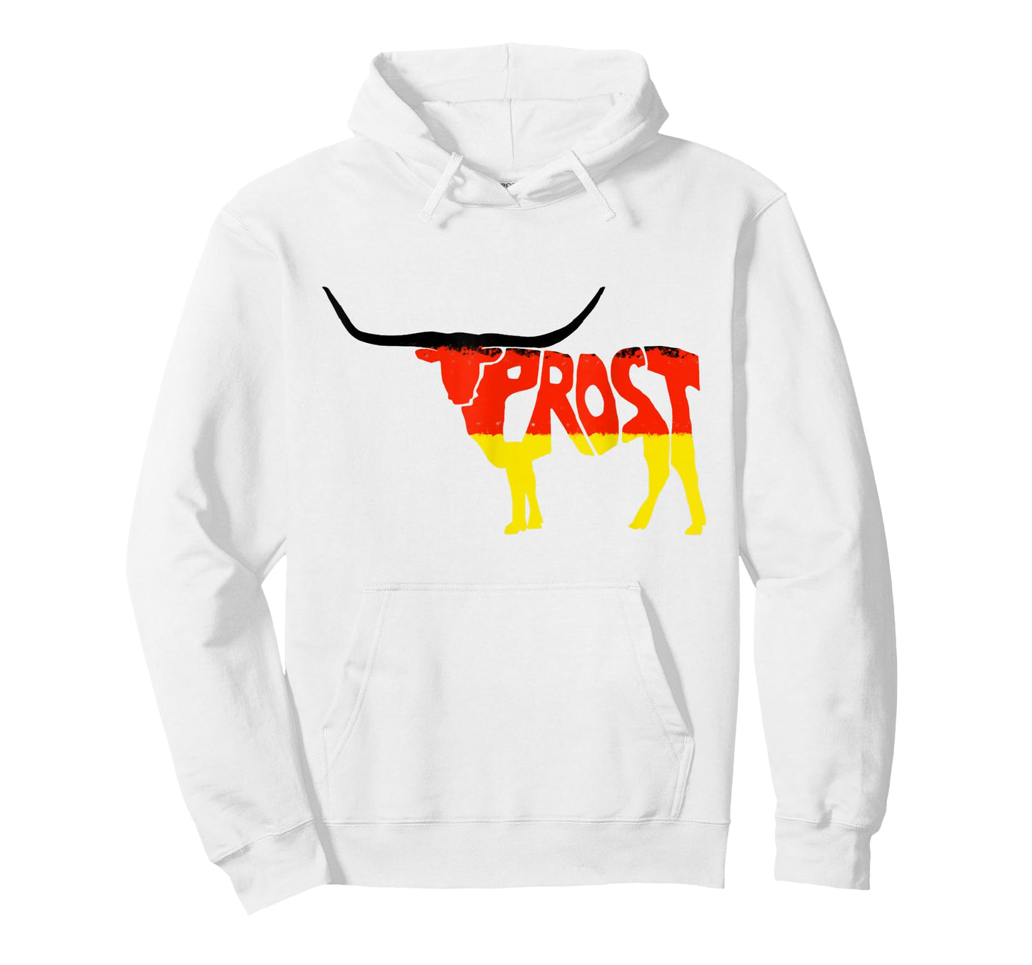 Oktoberfest Texas Longhorn Design Prost German Beer Festival T-Shirt