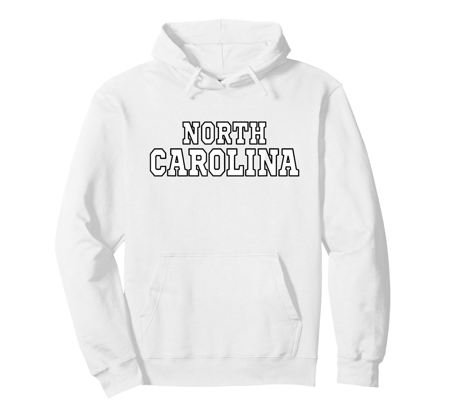 Graphic Apparel Co. NORTH CAROLINA - Throwback Design - Classic T-Shirt