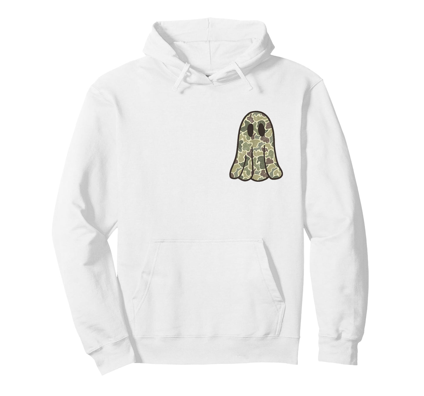 Camo Halloween Ghost Boo Pocket Shirt Costume for Boy Kids T-Shirt