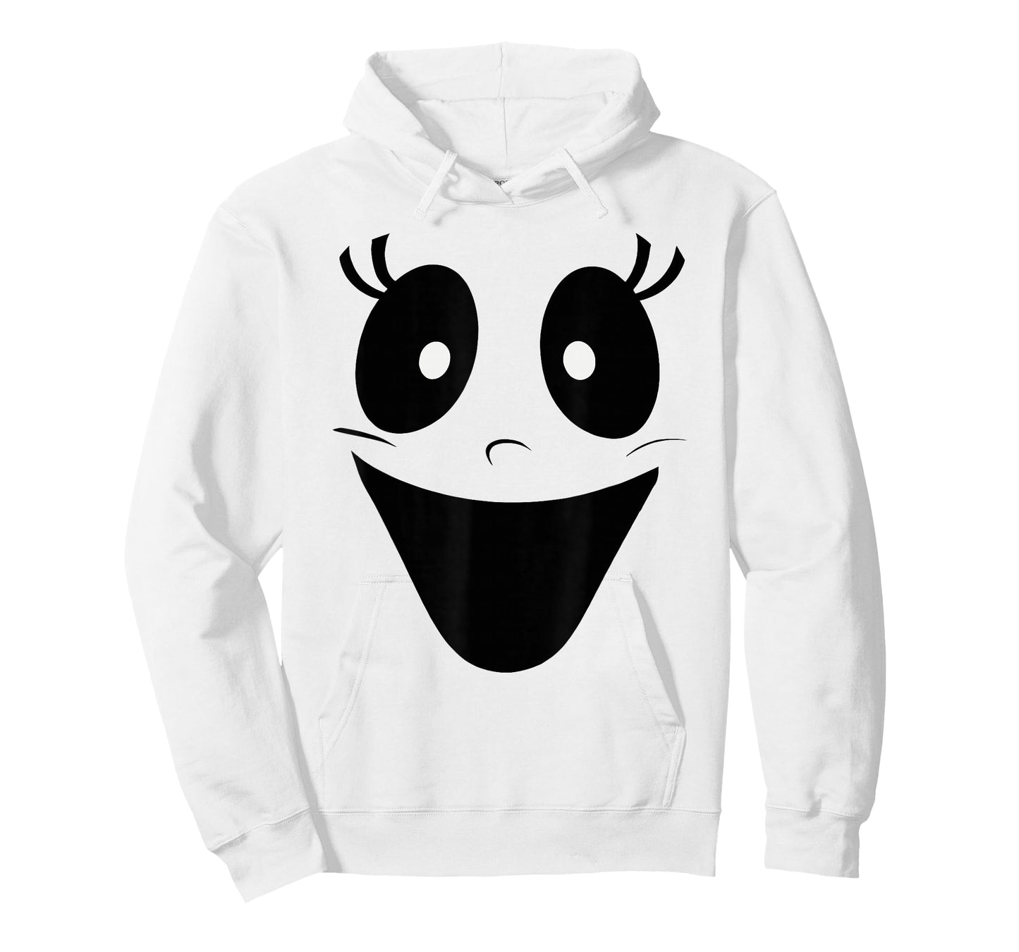 Cute Female Ghost Face Halloween Costume T-Shirt