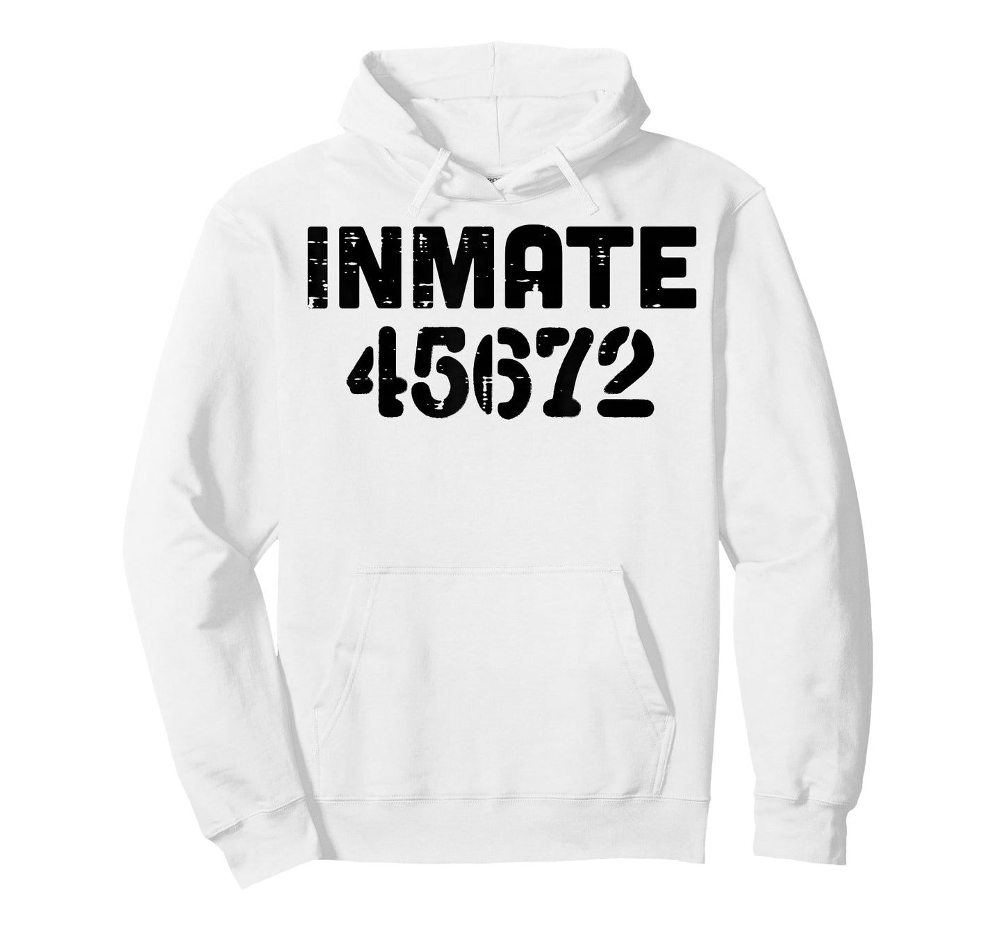 Jail Inmate 45672 Funny Prisoner Halloween Prison Men Women T-Shirt