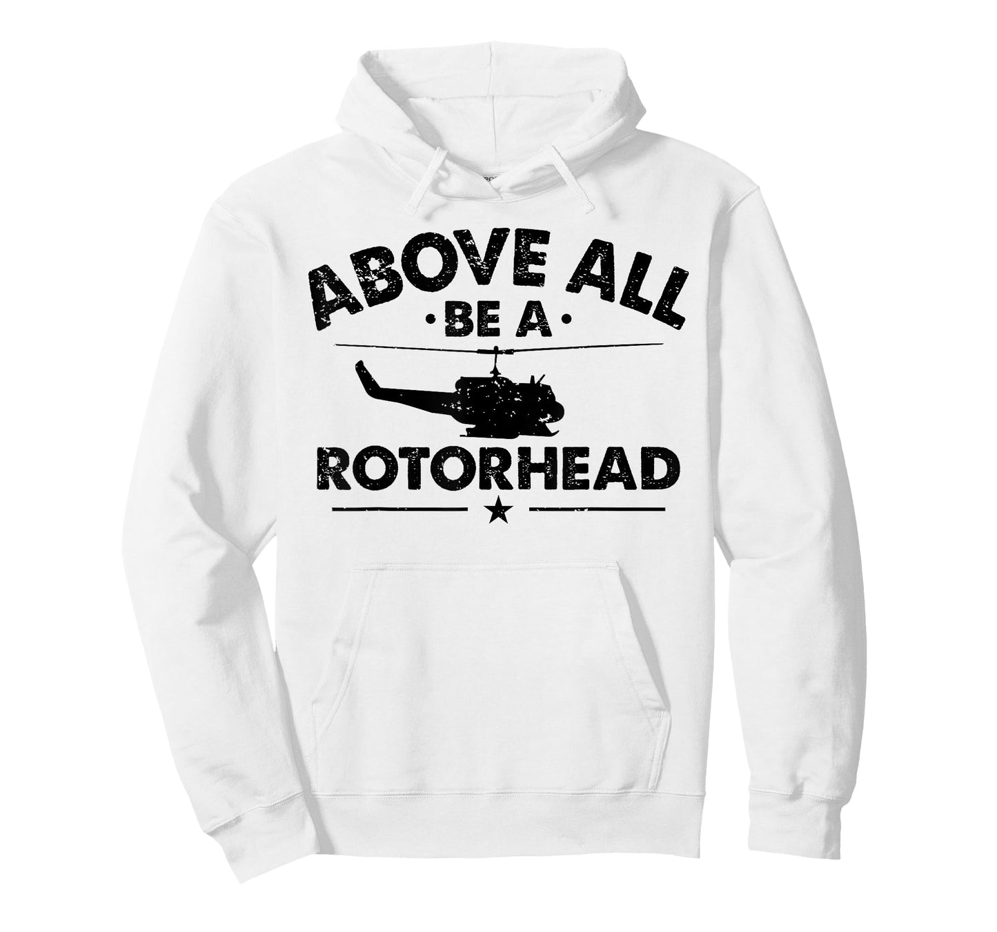 Above Be A Rotorhead - Aviation Fan Mechanic Helicopter T-Shirt