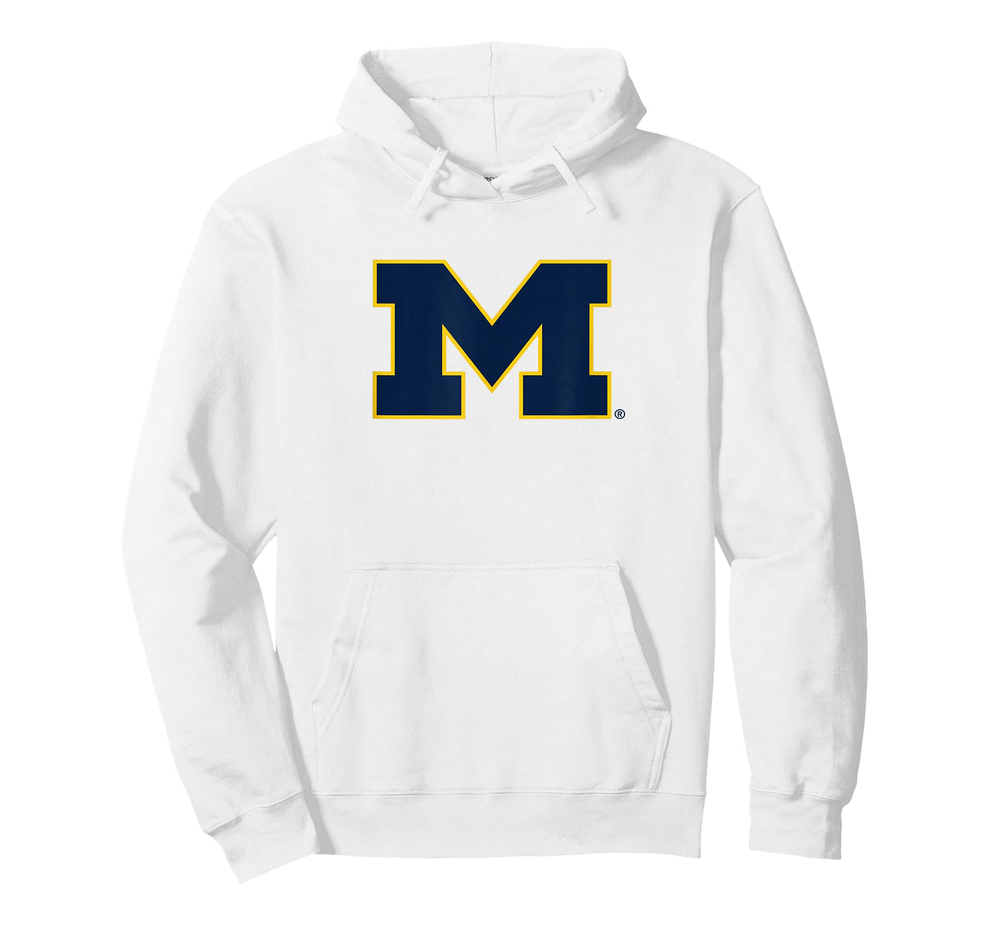 Michigan Wolverines: Primary Logo (White) T-Shirt