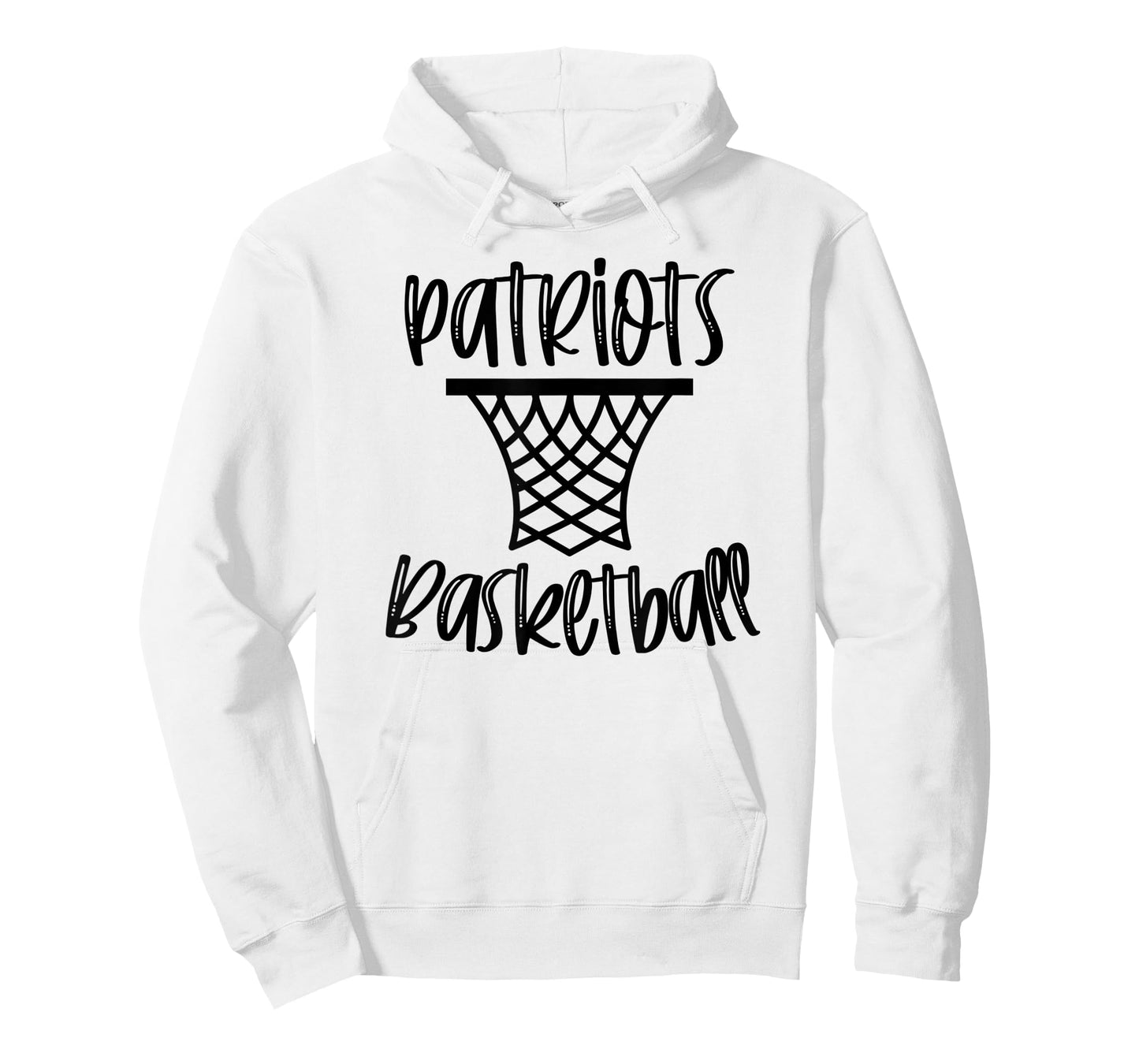 Patriots Basketball Team Mascot School Spirit Game Night T-Shirt