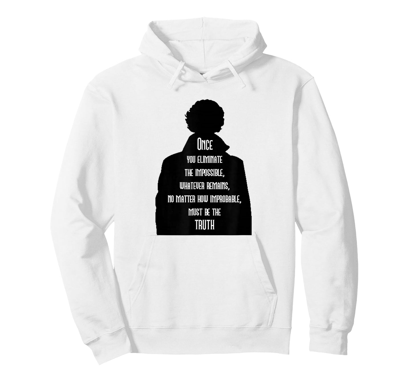 Sherlock Holmes Quotes 221B Baker St. British Detective T-Shirt