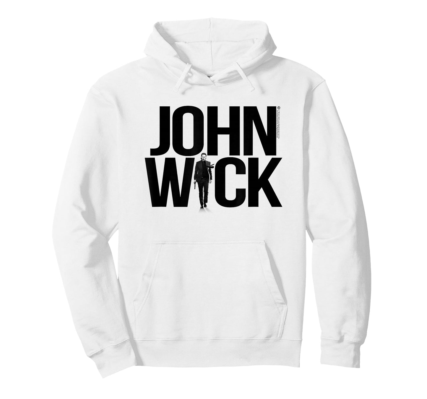 John Wick Bold Logo with Photo Action Movie T-Shirt