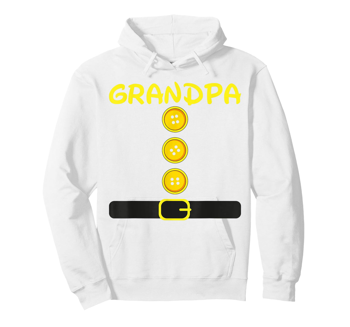 Grandpa Dwarf Costume Color Family Matching Dwarf Halloween T-Shirt