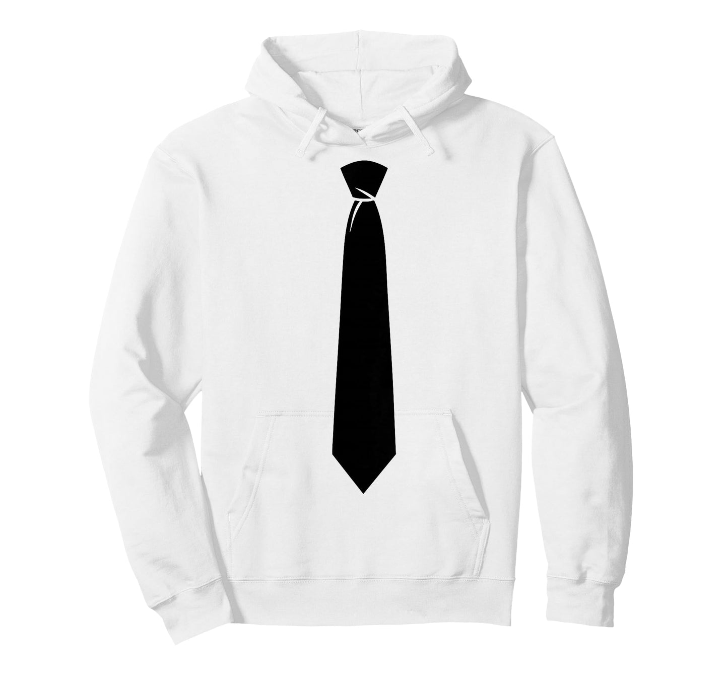 Black Tie Costume Shirt Adult Men Women Kids Tie Costume T-Shirt