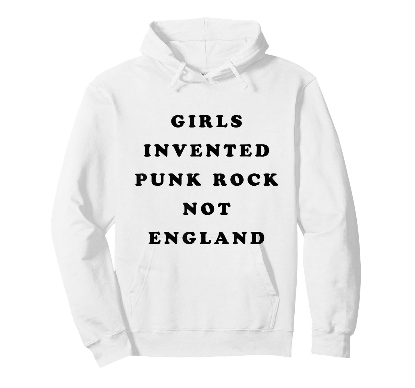 Girls Invented Punk Rock Not England T-Shirt T-Shirt