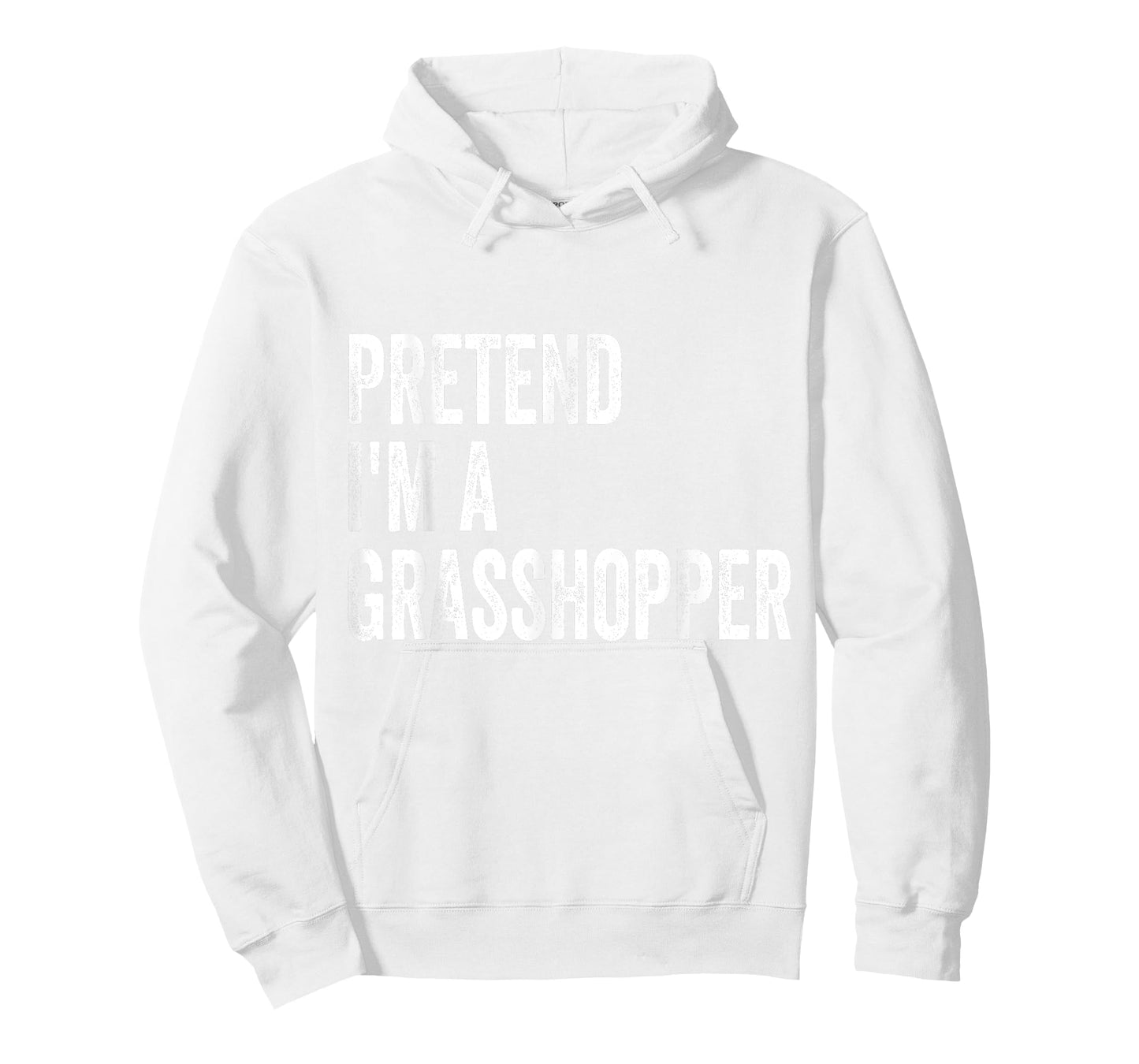 Pretend I'm A Grasshopper Easy Lazy Halloween Costume T-Shirt