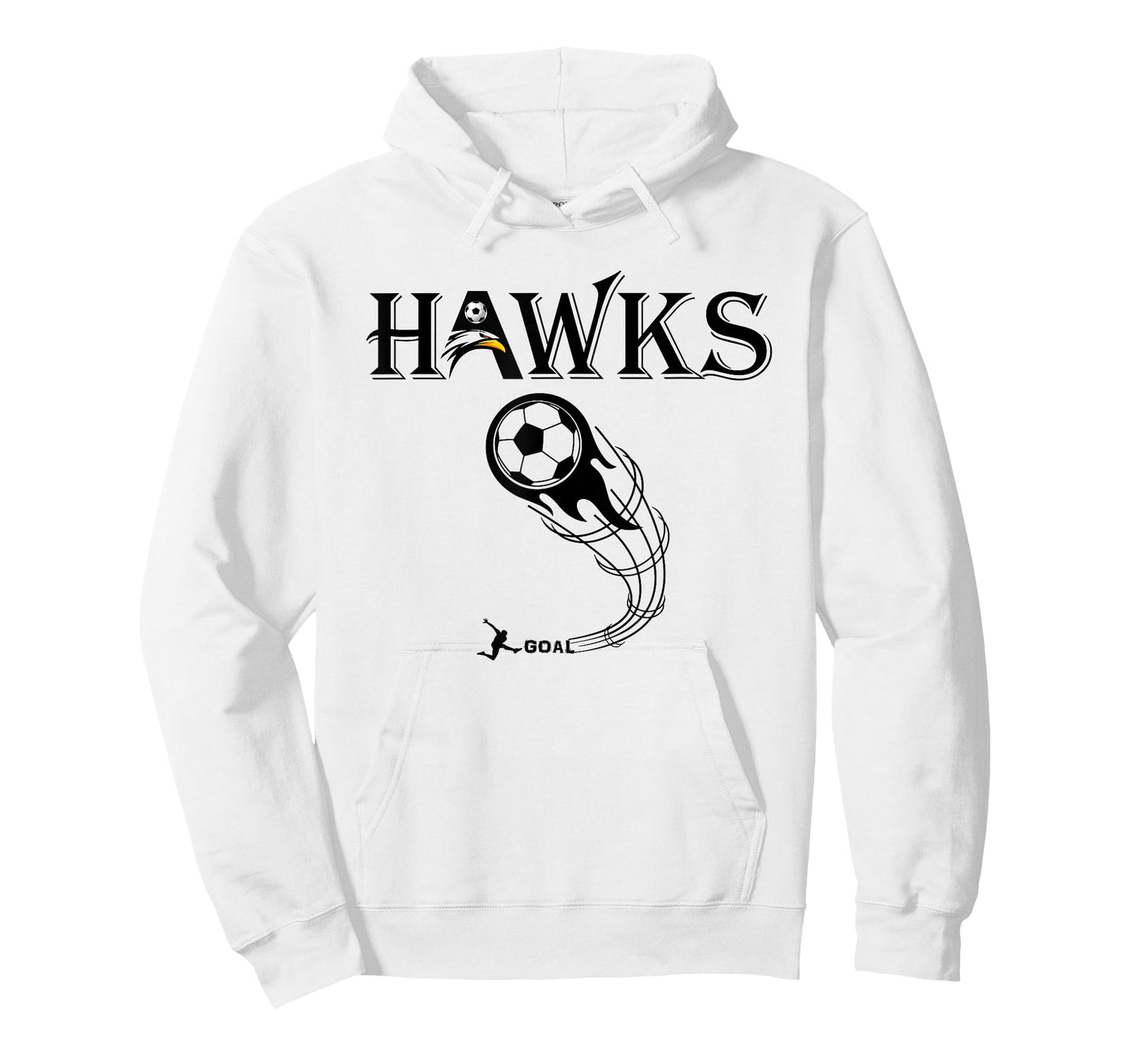 Hawks Soccer Team Tee Shirt T-Shirt