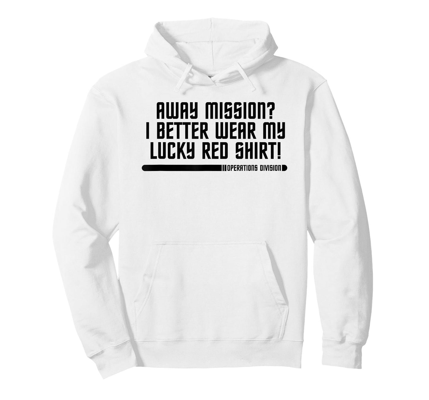 Away Mission Lucky Redshirt Sci Fi Geek Shirt T-Shirt