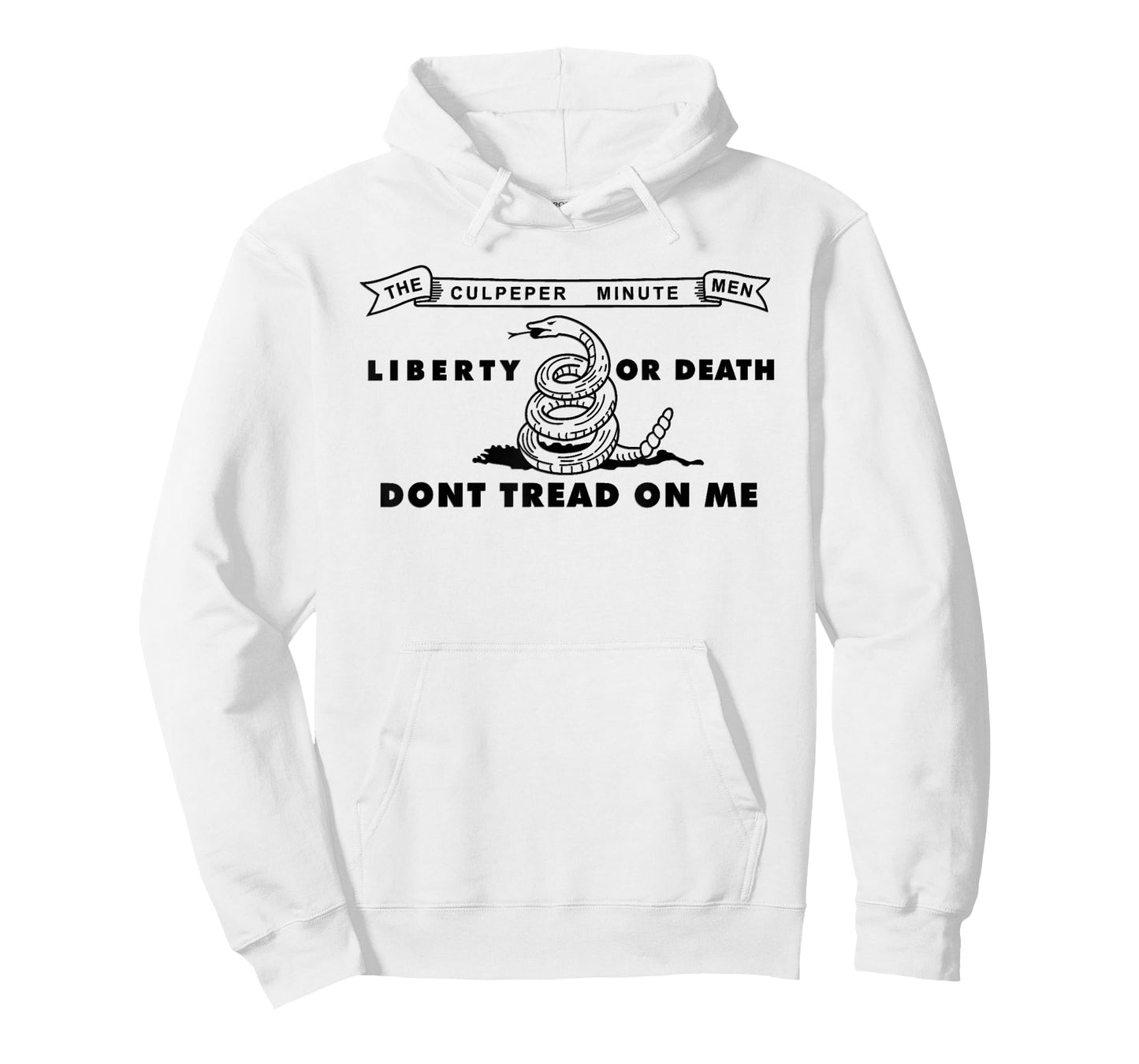 Culpeper Minutemen Flag, Don't Tread on Me, Liberty or Death T-Shirt