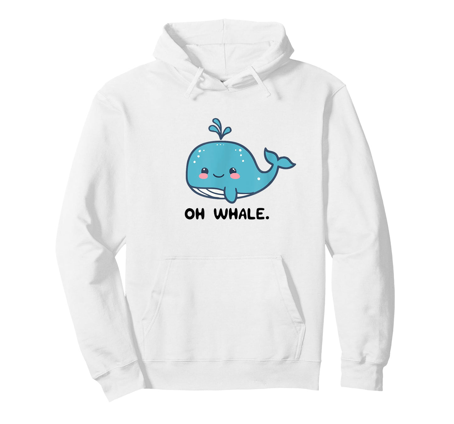 Oh Whale, Funny Whales Gag Joke Pun Anime Graphic T-Shirt