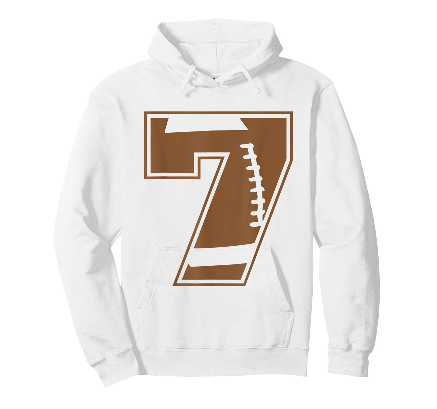 Football 7 Jersey Number T-Shirt