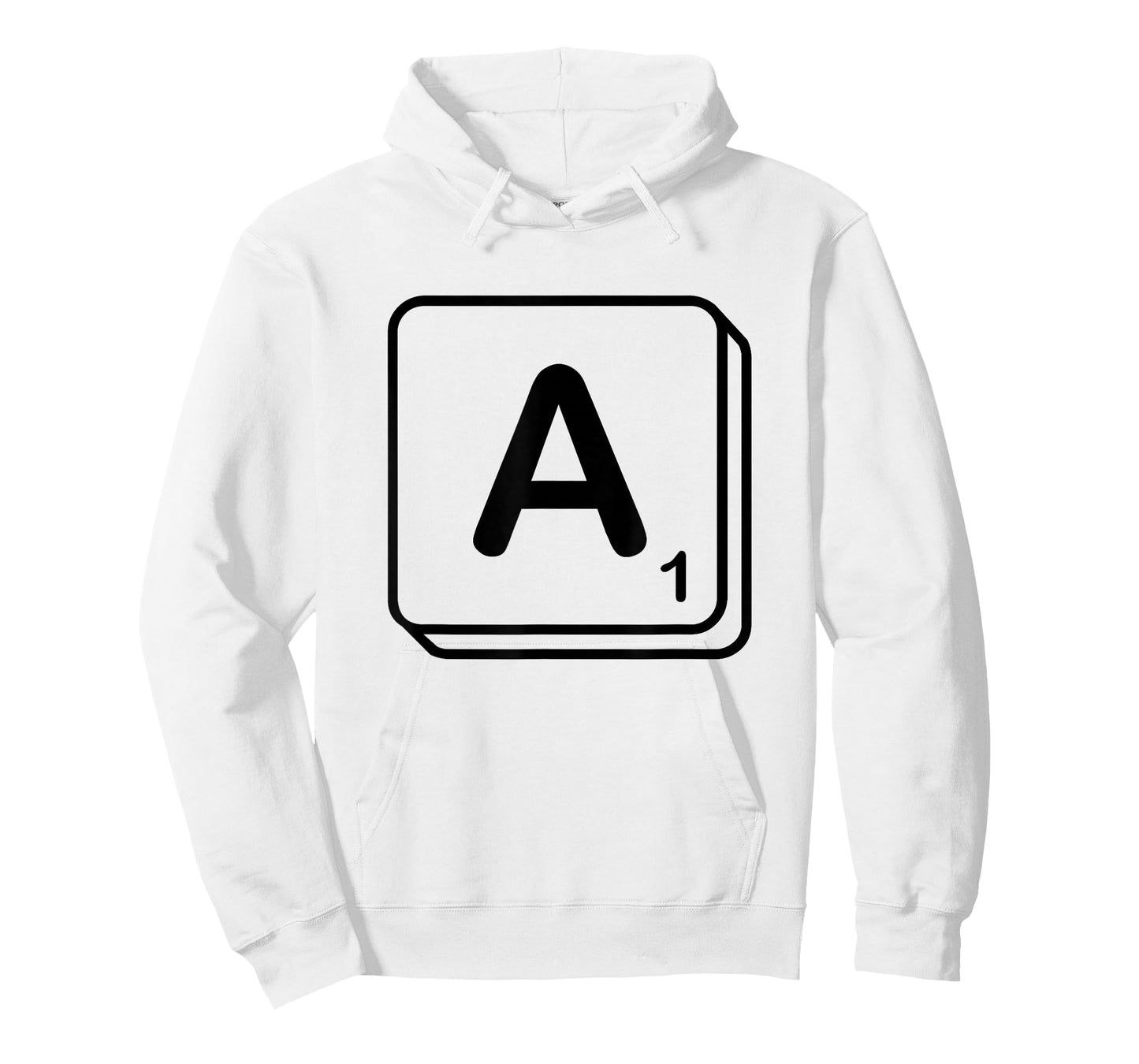Letter A Word Game Tile T-Shirt