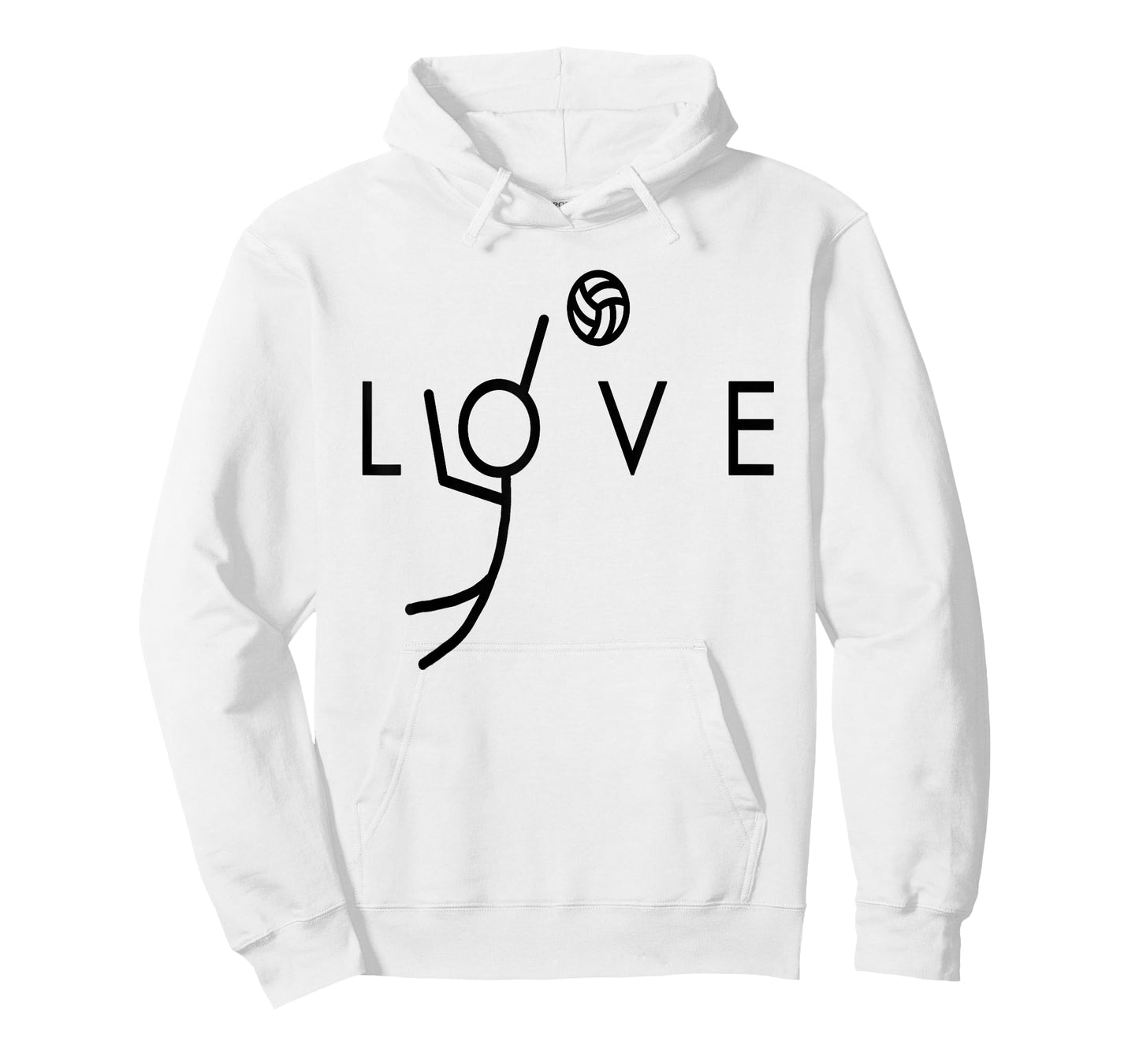 Love Volleyball Design - Teen Girls Volleyball T-Shirt
