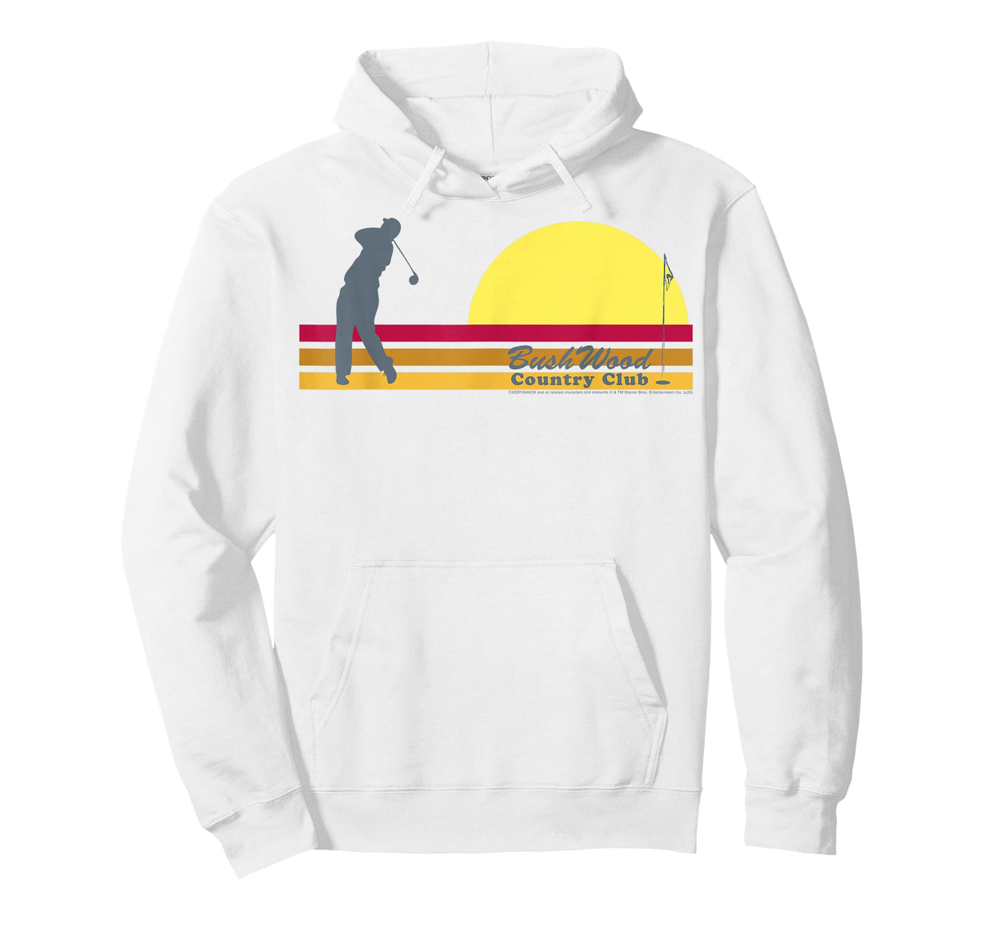 Caddyshack Bushwood Country Club Retro Stripe T-Shirt