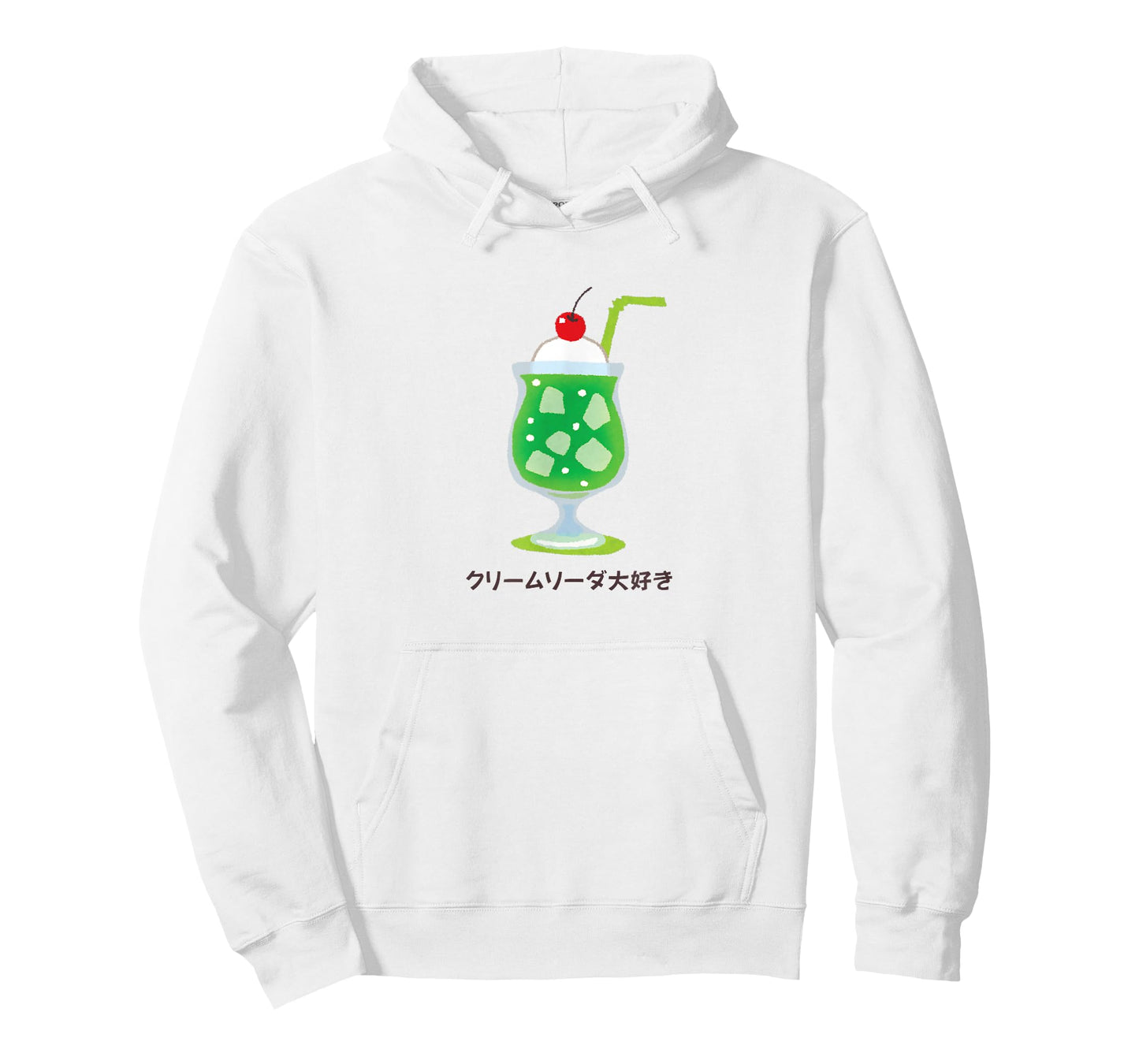 Japanese Cream Soda Retro Melon Float Kawaii Aesthetic T-Shirt