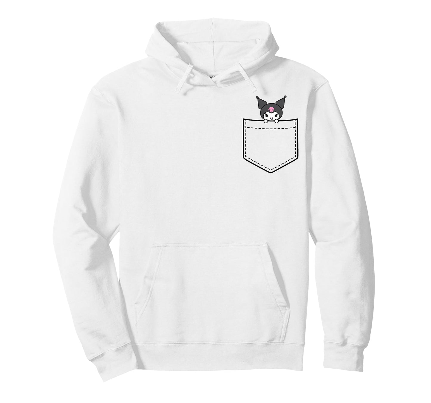 Kuromi Chest Pocket T-Shirt