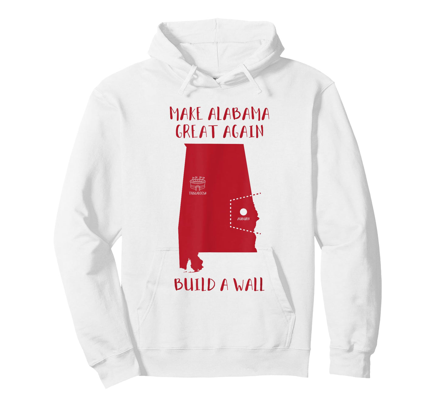 Football Fan Gift Tuscaloosa Make Alabama Great Again T-Shirt