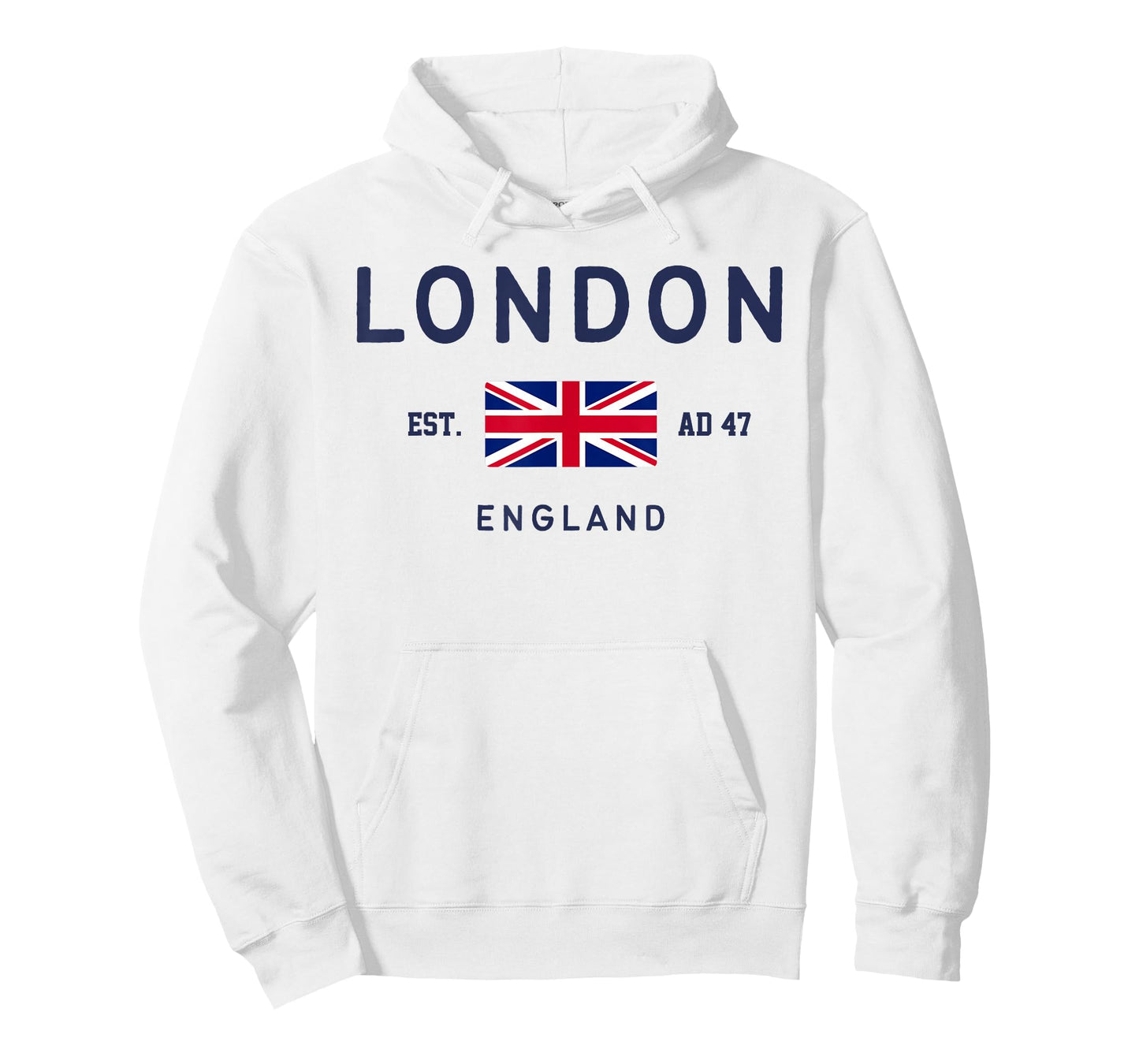 London Est AD 47 England UK Flag T-Shirt