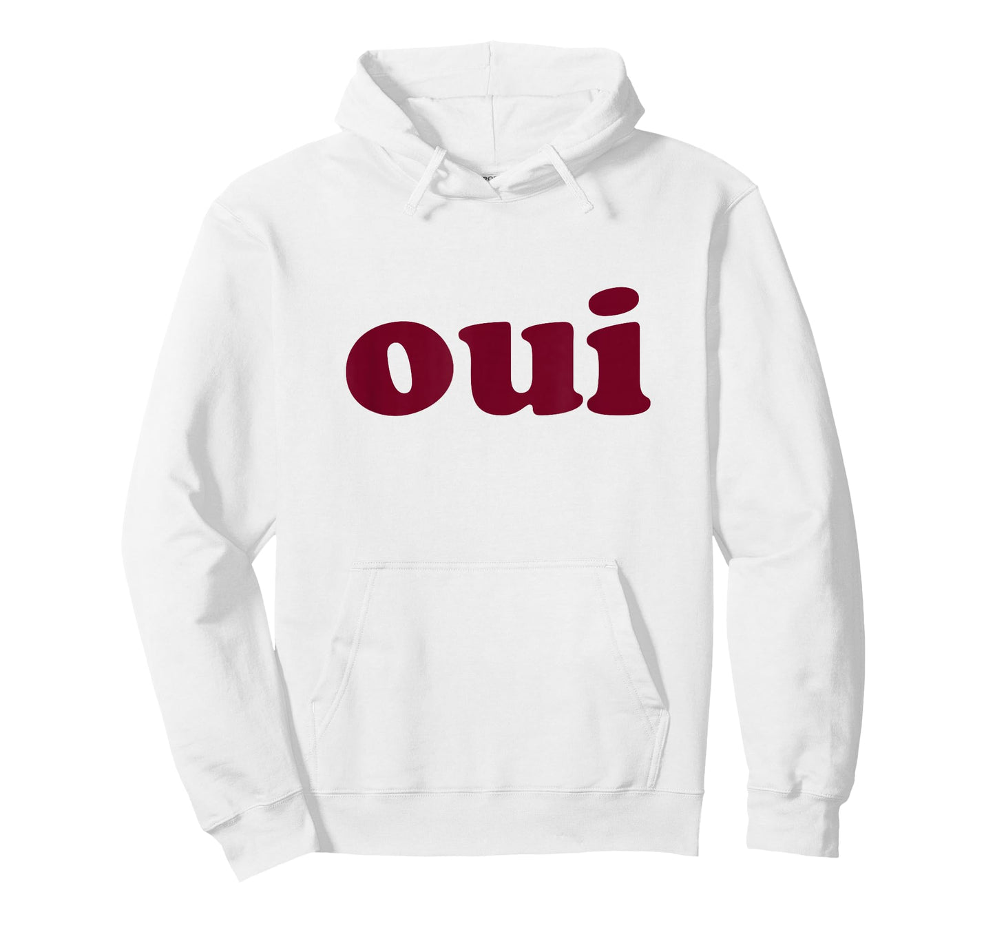 Oui Minimal French Style 90s Vintage Retro Graphic T-Shirt