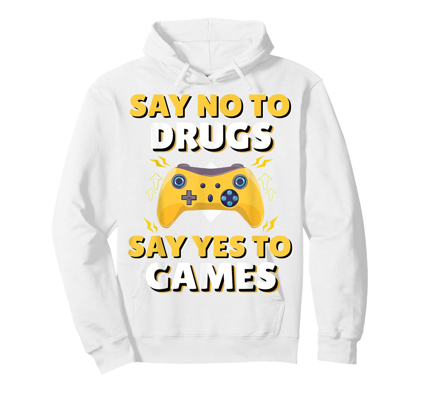 Say No To Say Yes To Video Games Red Ribbon Week Gaming T-Shirt