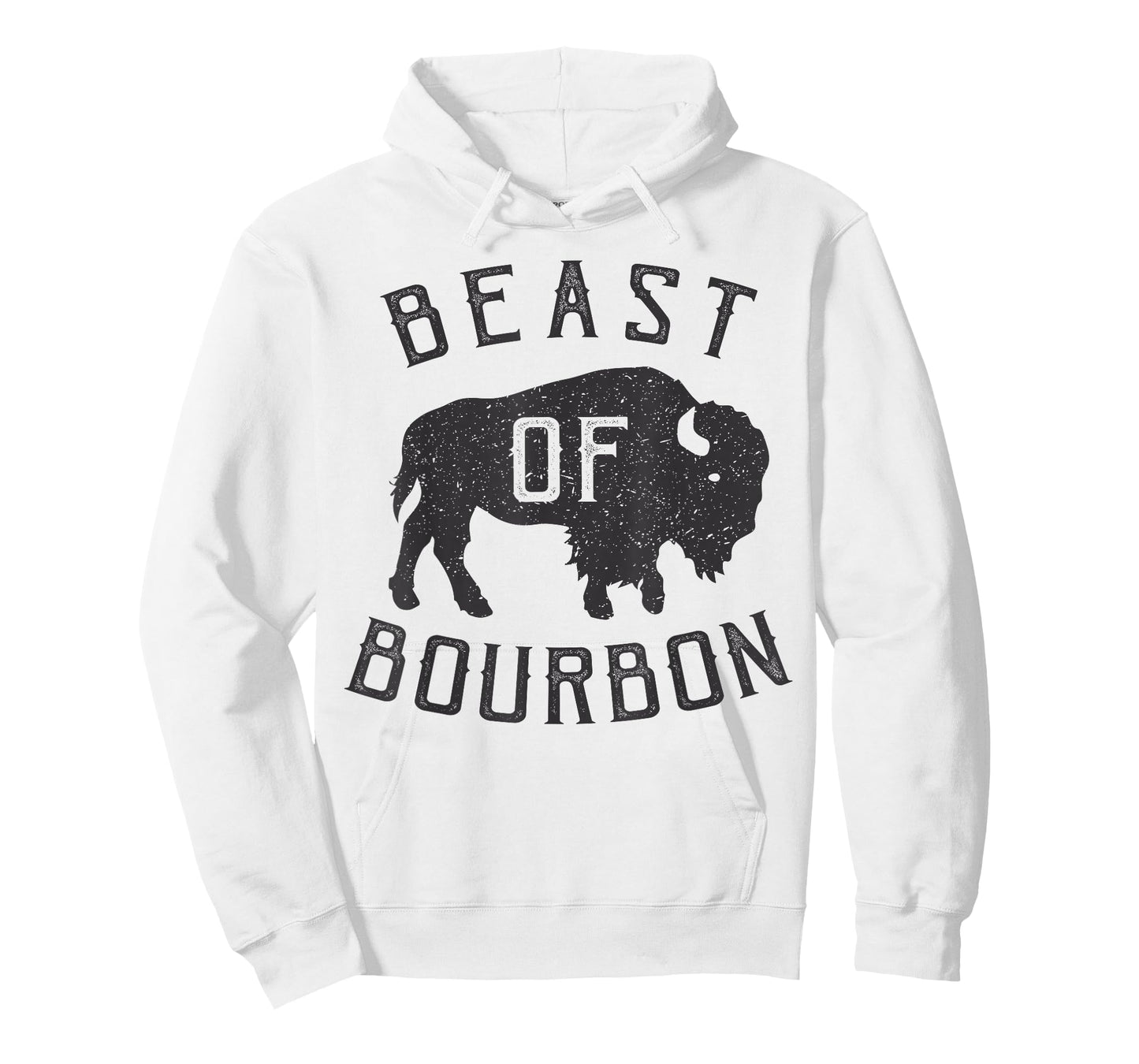 Beast of Bourbon Drinking Whiskey Design Bison Buffalo Party T-Shirt