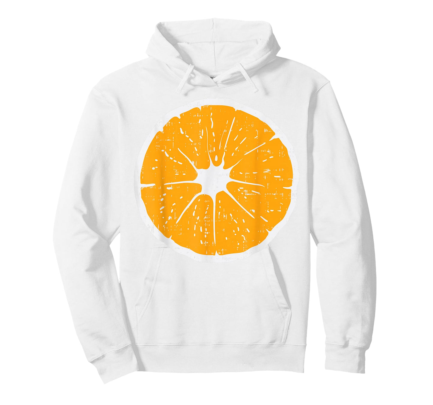 Mandarin Orange Funny Fruit Lazy DIY Easy Halloween Costume T-Shirt