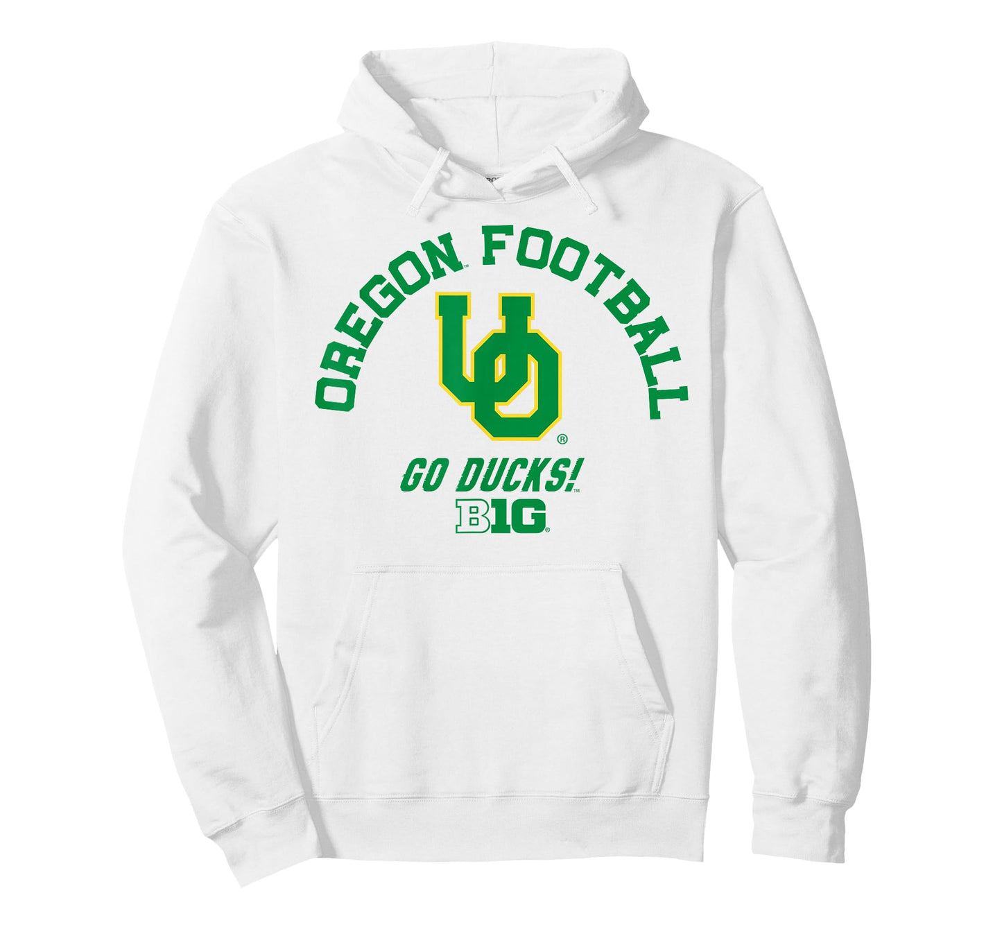 Oregon Ducks Big 10 Football Logo Officially Licensed T-Shirt