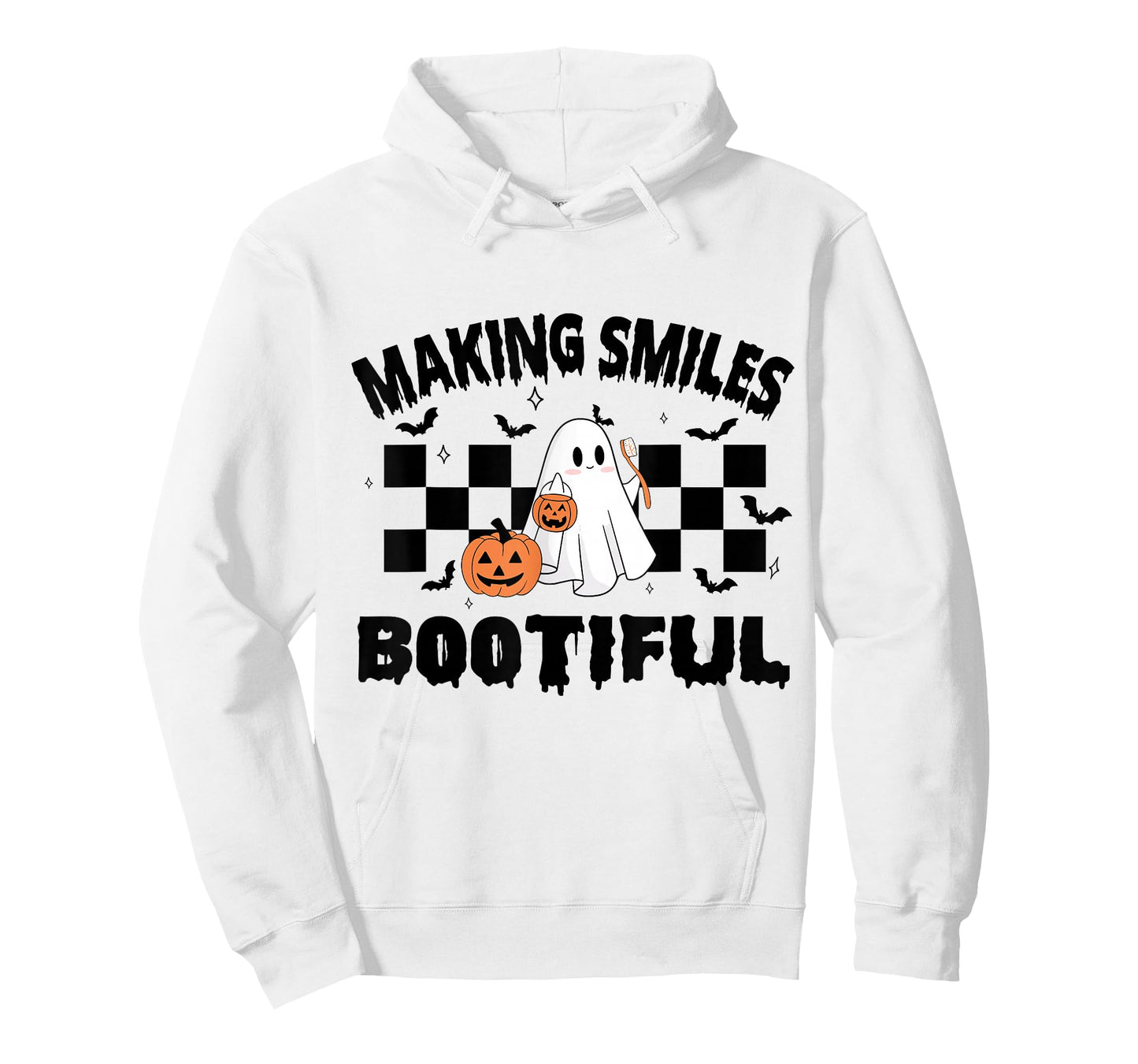 Making Smiles Bootiful Halloween Funny Ghost Dentist Dental T-Shirt