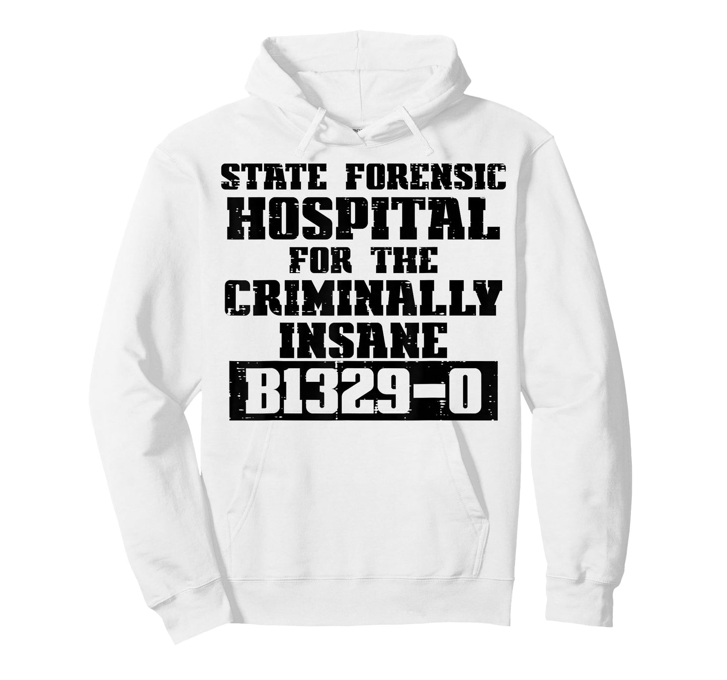 Criminally Insane Jail Inmate Prisoner Fun Halloween Costume T-Shirt