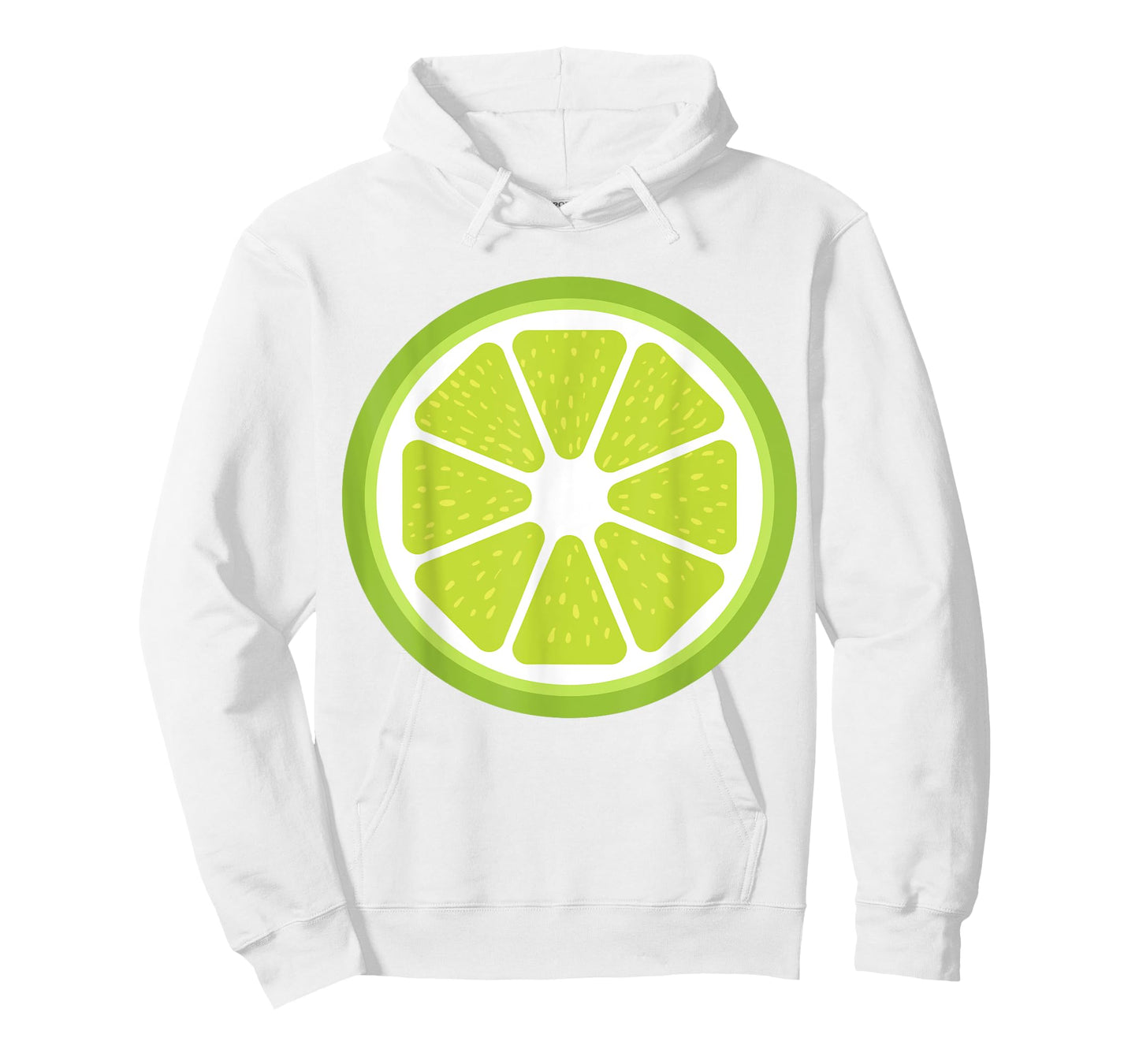 Big Lime Sliced Costume Cute Easy Fruit Halloween Gift T-Shirt