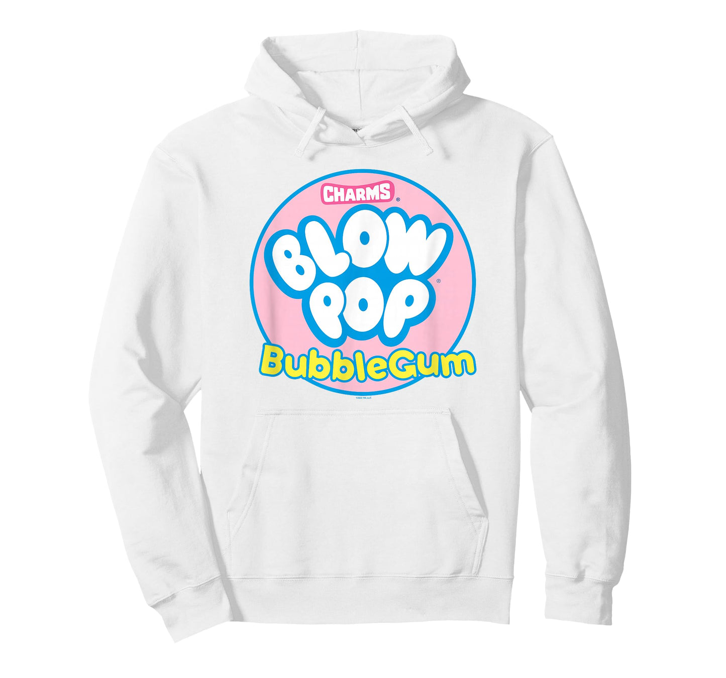 Charms Blow Pop Bubble Gum Circle Logo T-Shirt