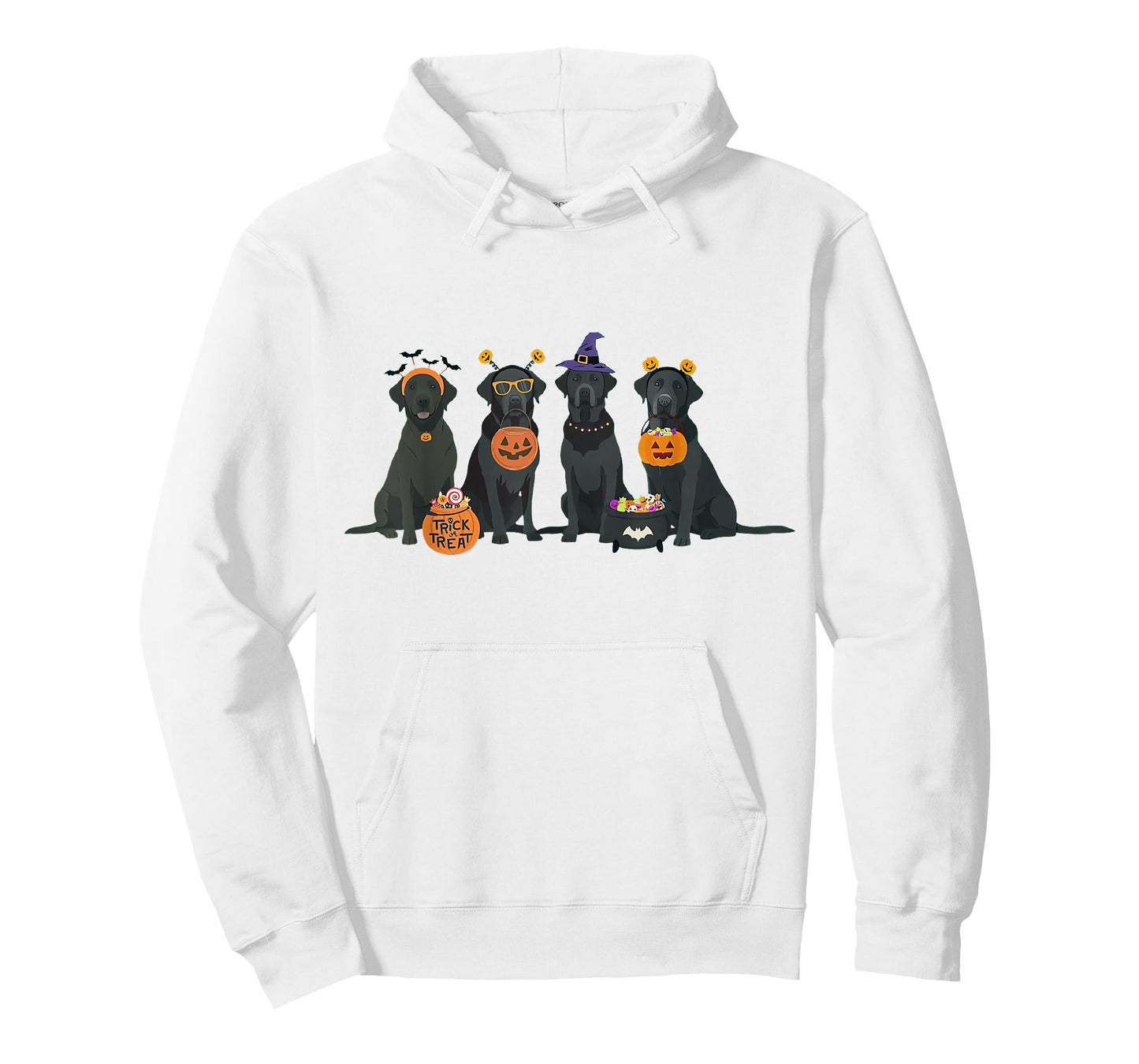 Halloween Black Lab Fall Labrador Retriever Halloween Dog T-Shirt