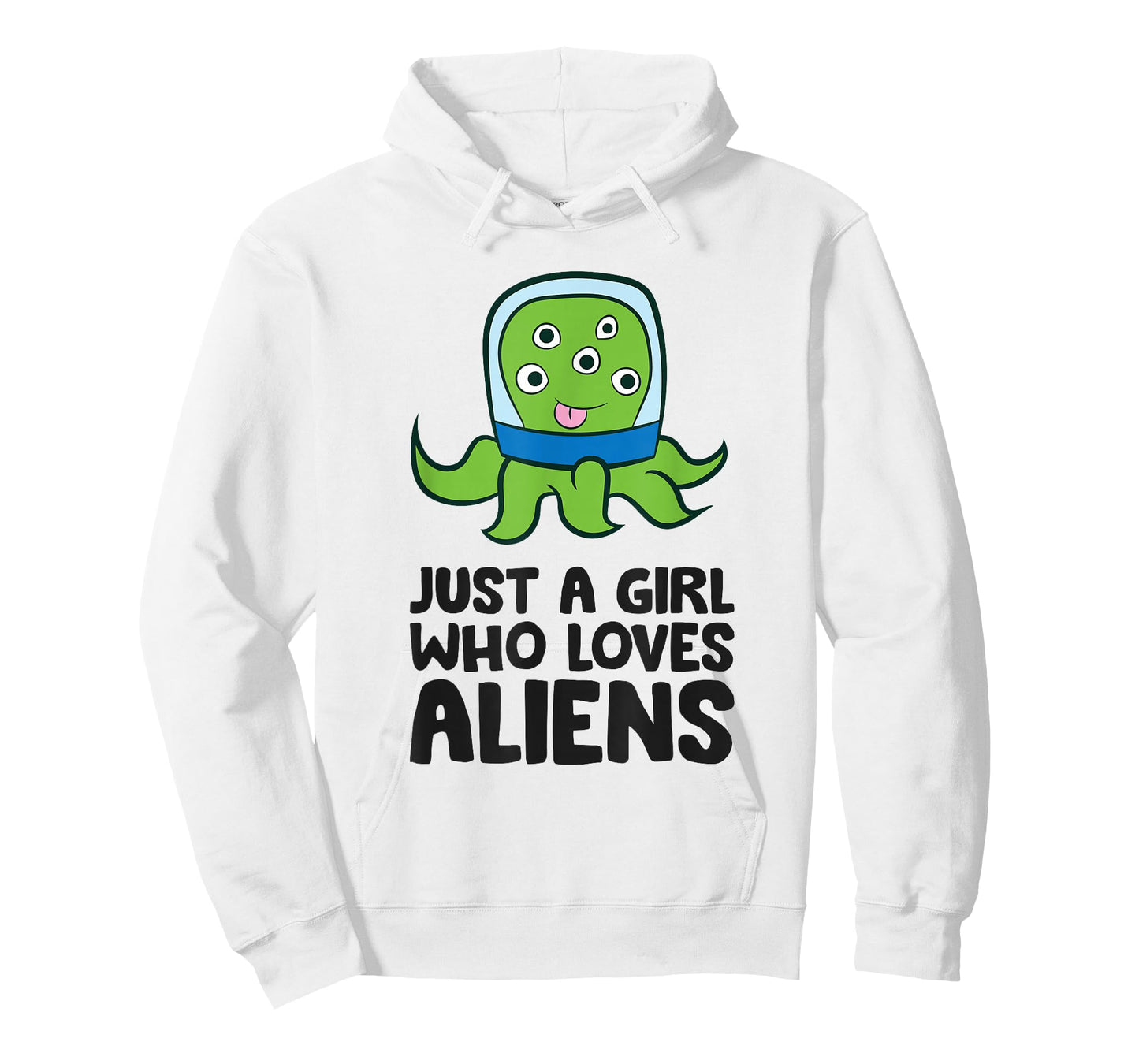 Alien Ufo Extraterrestrials Just a Girl Who Loves Aliens T-Shirt